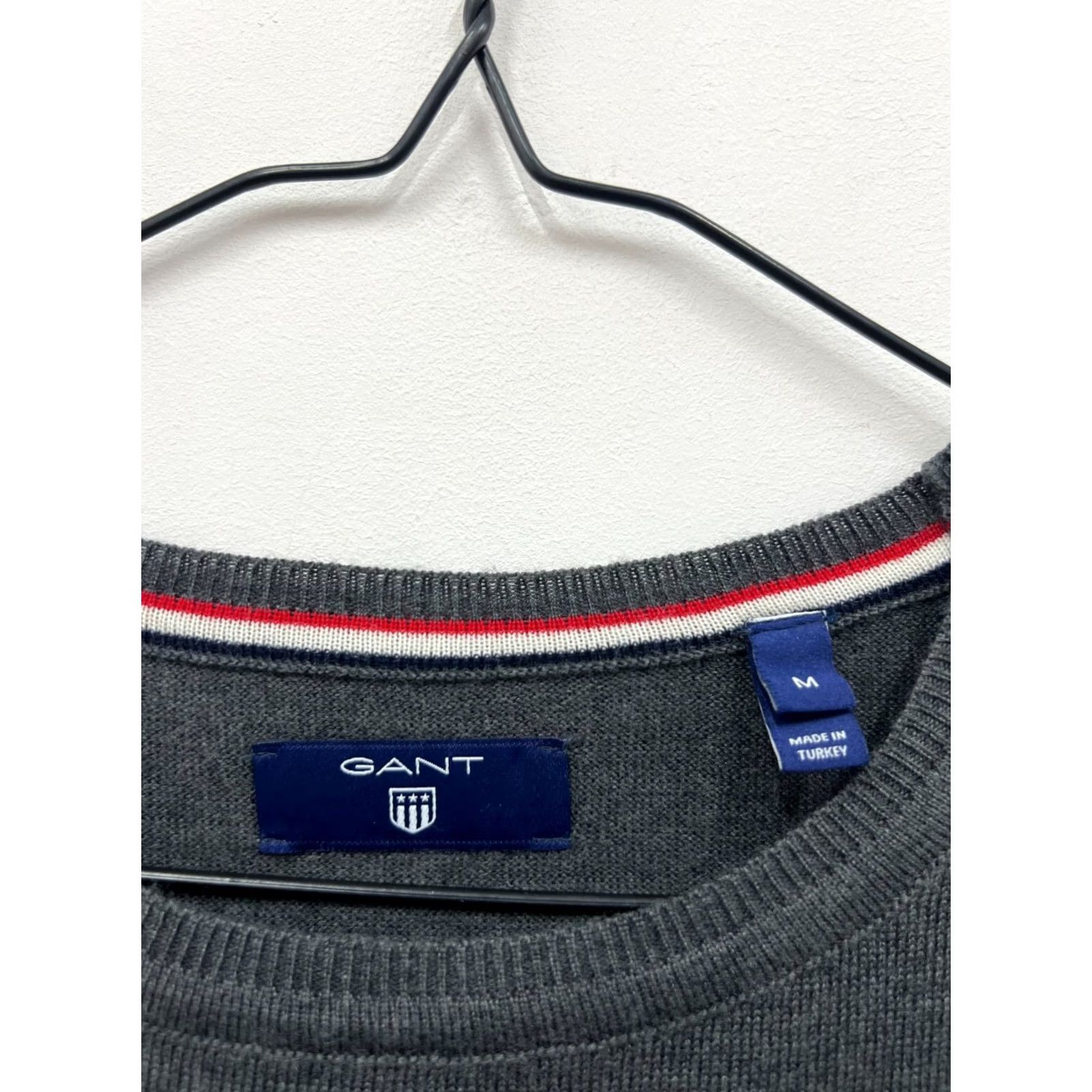 Gant GANT Wool Blend Sweater Crew Neck Pullover Jumper Size M Mens Gray Knit Dutch Size US M / EU 48-50 / 2 - 5 Thumbnail