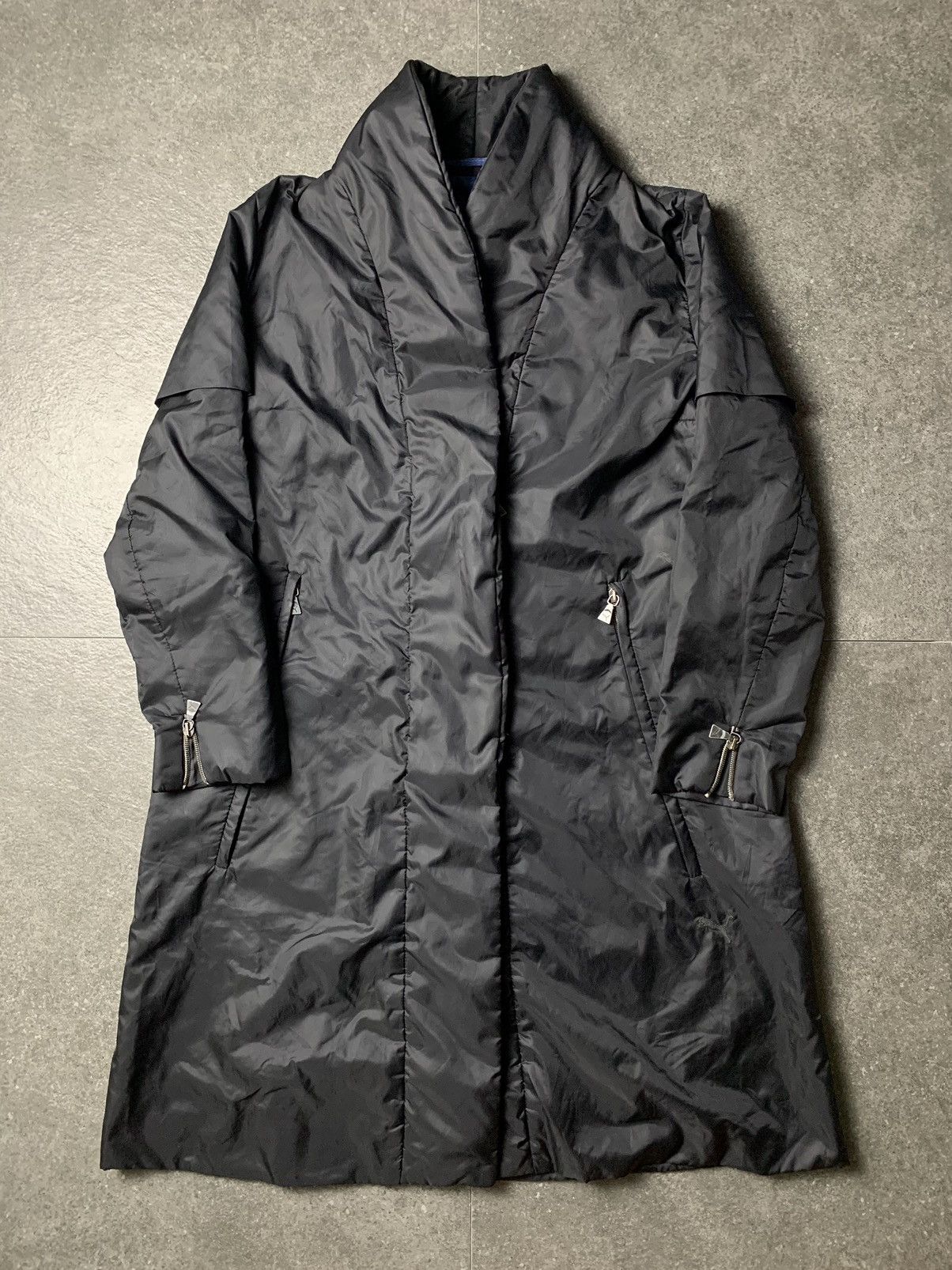 Neil Barrett × Puma 2000s 96Hours Neil Barrett For Puma Long Coat Size S / US 4 / IT 40 - 2 Thumbnail