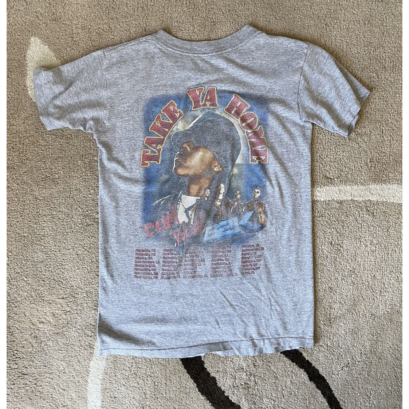 Rap Tees VINTAGE 2001 Lil Bow Wow B2K Rap Tee Small Grey Scream Tour Size US S / EU 44-46 / 1 - 3 Thumbnail