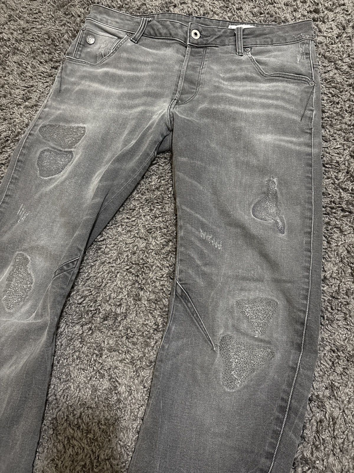 G-Star Grey G-star Raw banana cut patch denim Size US 32 / EU 48 - 2 Thumbnail