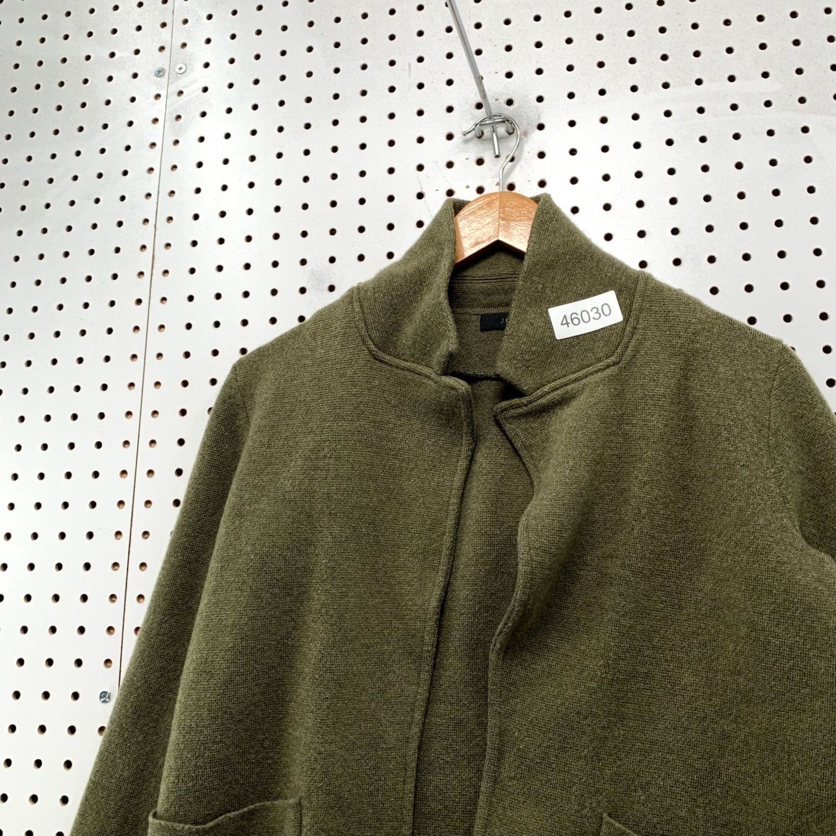 J.Crew J. Crew Merino Wool Cardigan Sweater Jacket Womens XS Olive Green Open Front Size XS / US 0-2 / IT 36-38 - 7 Thumbnail