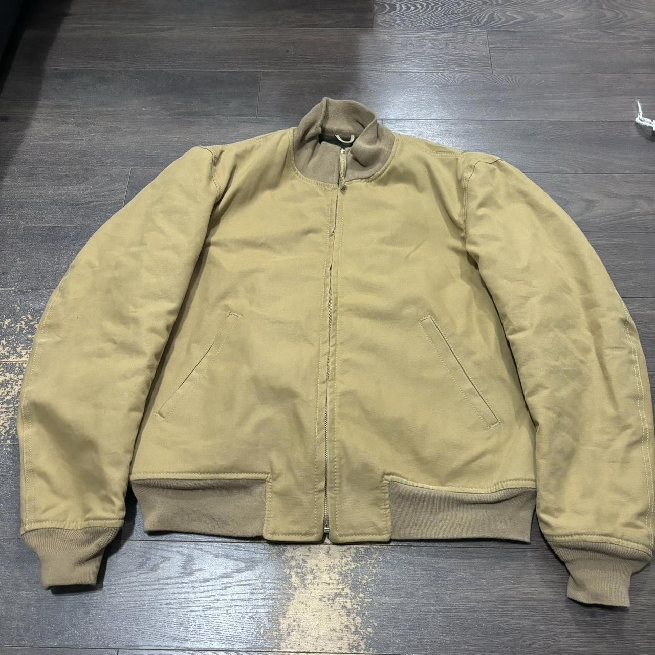 Cockpit USA Vintage Cockpit Usa Aviators Flight Kit Wool Lined Jacket Size US XL / EU 56 / 4 - 1 Thumbnail
