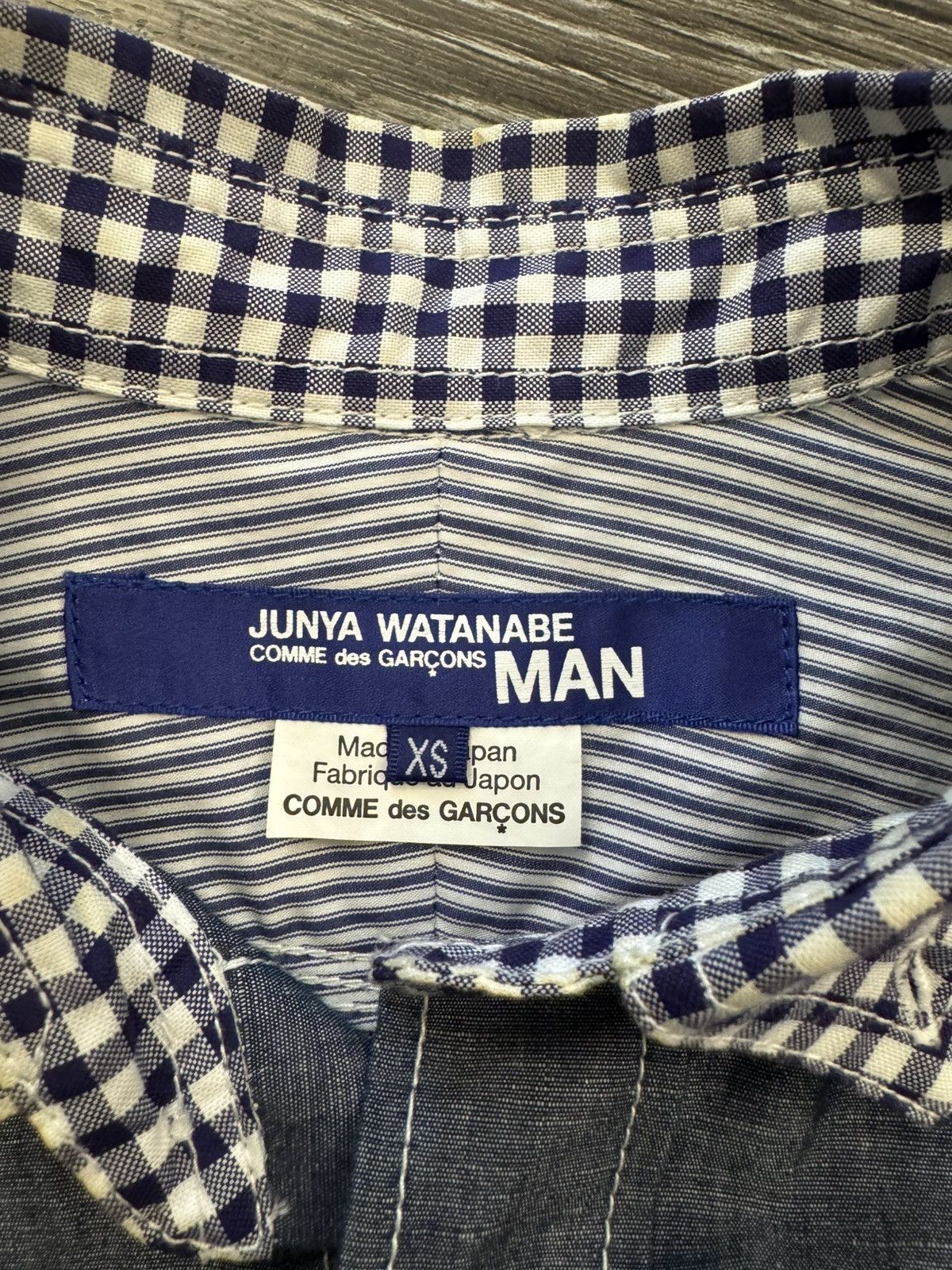 Junya Watanabe Cotton linen shirt Size US XS / EU 42 / 0 - 3 Thumbnail