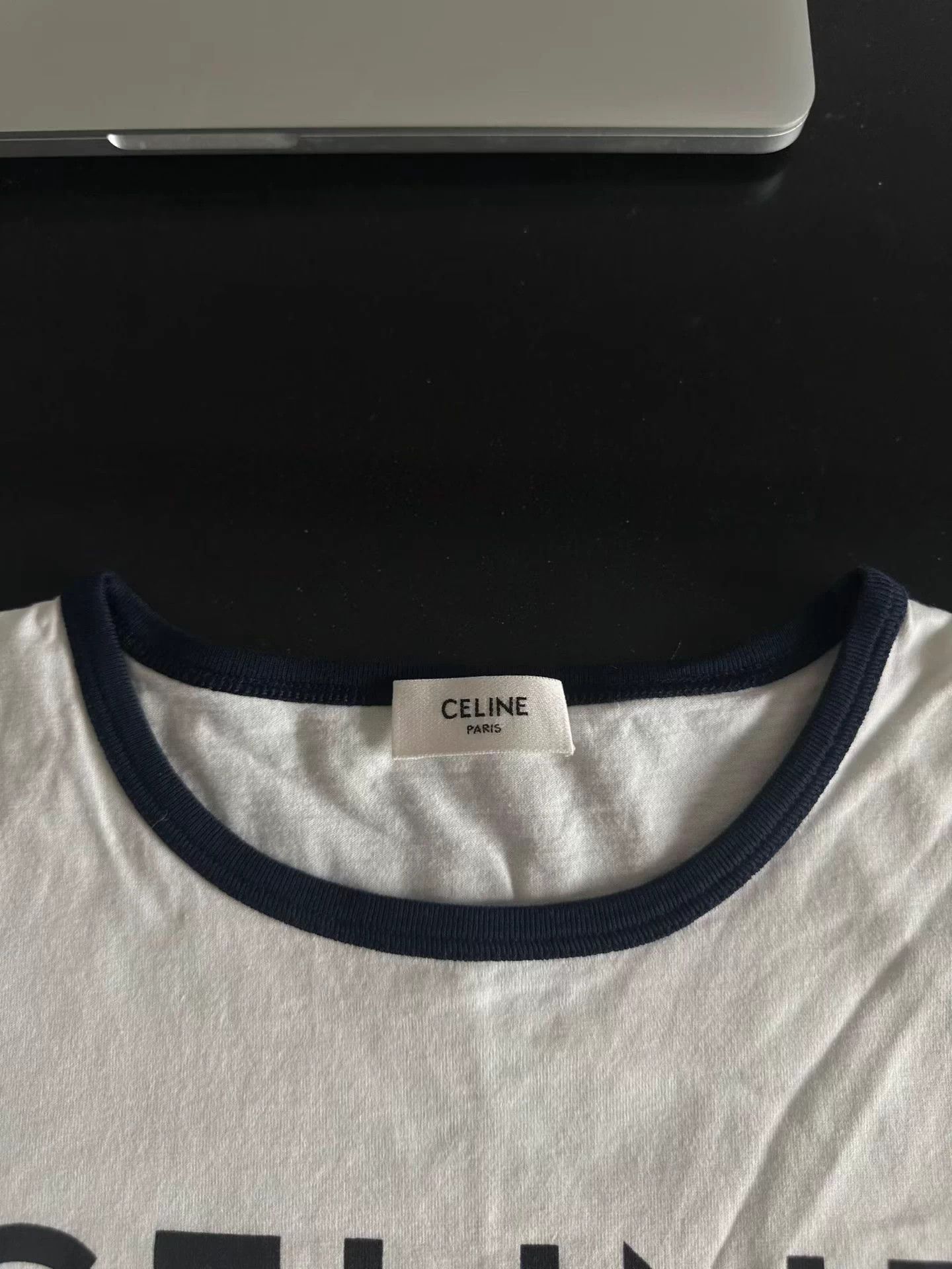Celine Celine Triomphe S/S T-shirt S 99 New Size S / US 4 / IT 40 - 3 Thumbnail