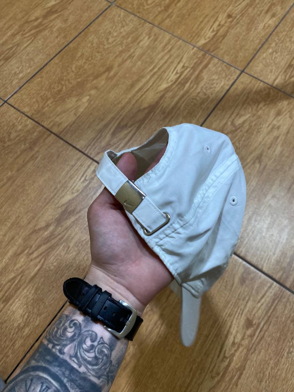Nike Hats white Vintage Nike Cap Y2K metal logo streetwear Size ONE SIZE - 8 Thumbnail