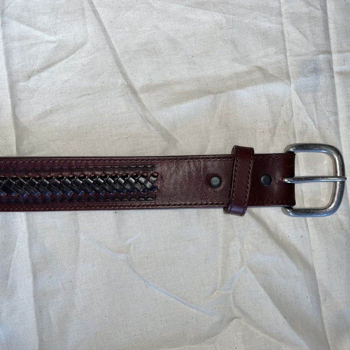 Orvis Orvis Buffalo Nickel Woven Leather Belt Size ONE SIZE - 5 Thumbnail