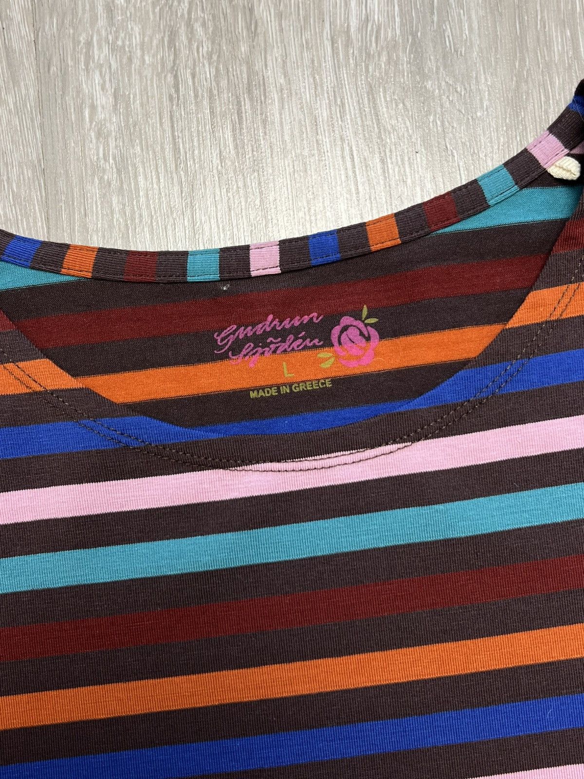 Gudrun Sjoden Gudrun Sjoden Oversized Organic Cotton Modal Multicolor Long Size L / US 10 / IT 46 - 2 Thumbnail
