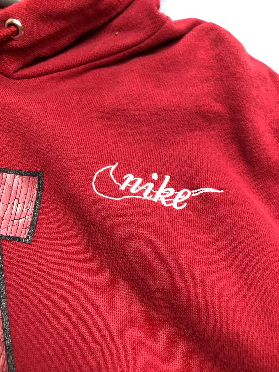 Nike vintage Nike Hoodie Y2K Faded style Japanese Size US XL / EU 56 / 4 - 3 Thumbnail