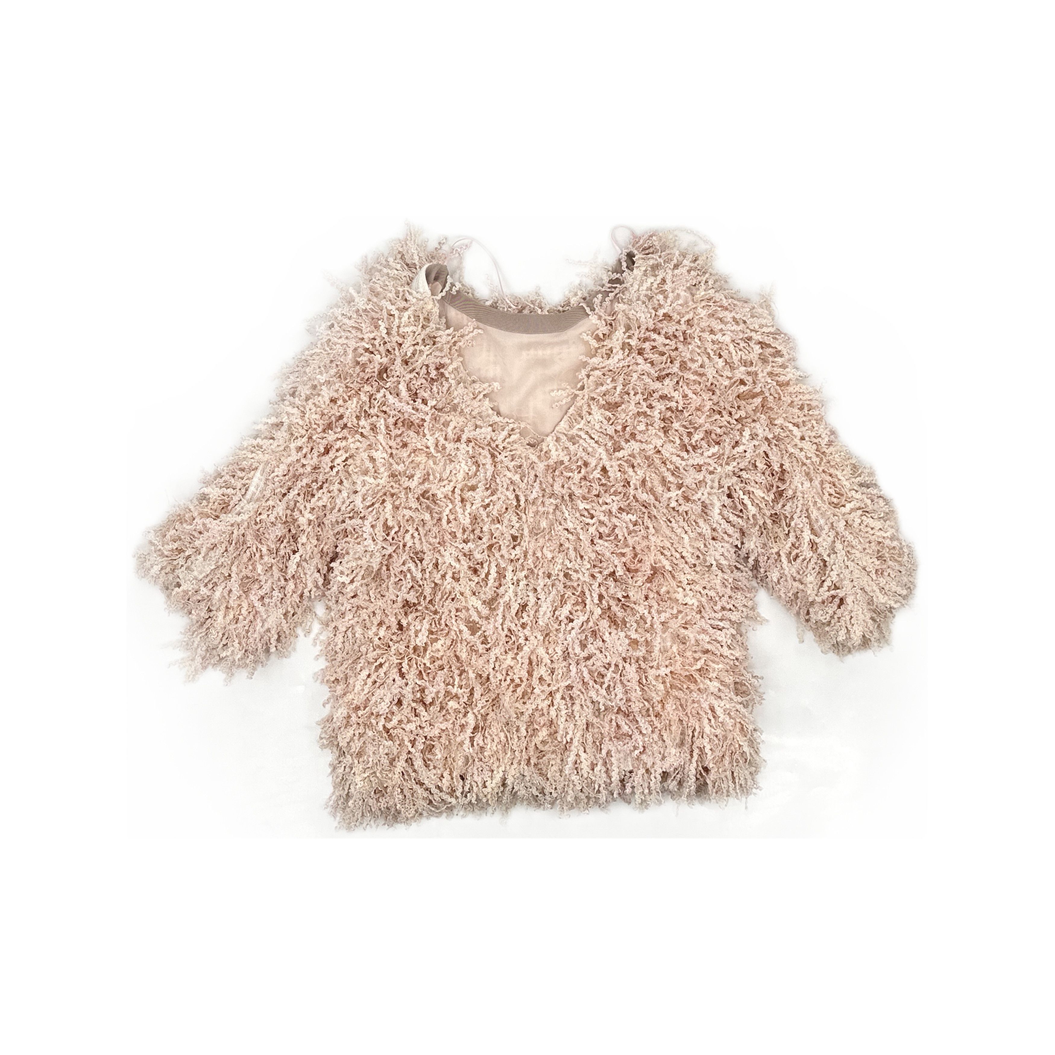 Chanel Chanel Fringe Textured Blouse Size 34 Size XS / US 0-2 / IT 36-38 - 1 Thumbnail