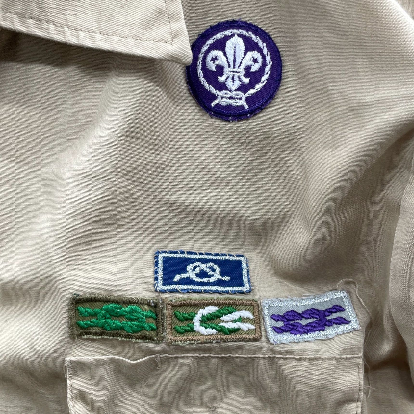Vintage VINTAGE Boy Scouts of America Shirt Mens XL Brown Patches Embroidered BSA Gorp Size US XL / EU 56 / 4 - 5 Thumbnail