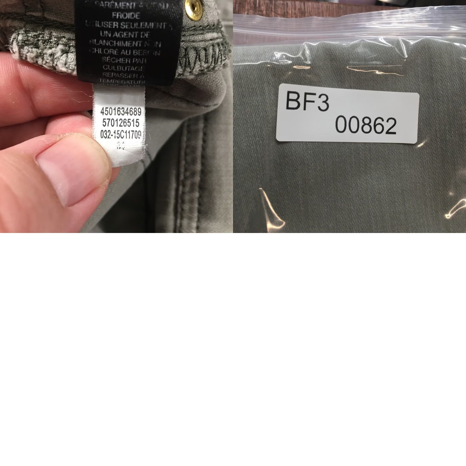 Vintage Chico's Skinny Jeans Women 0.5 Gray Mid Rise Zip Fly Stretch Denim Slim Fit Jeans Menus? Size 25" / US 0 / IT 36 - 11 Thumbnail