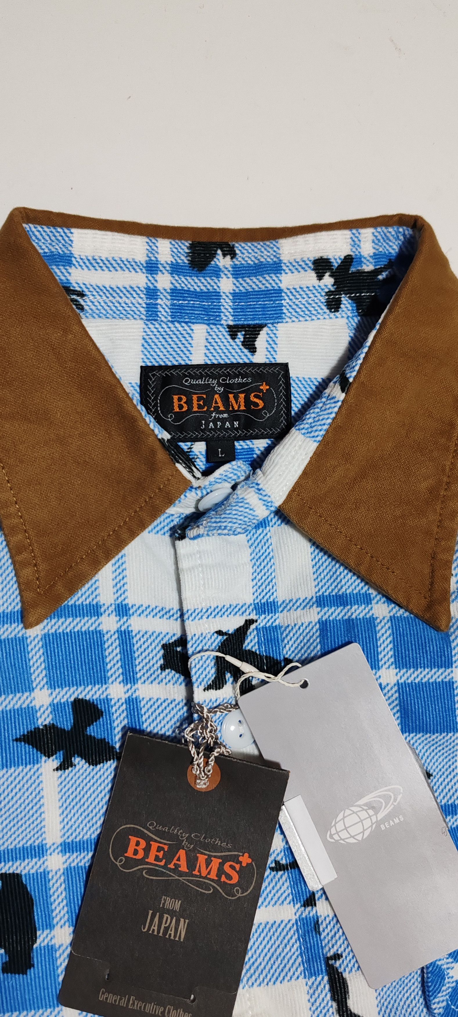 Beams Plus Chemise Beams Plus Guide-Sht CO Tg:L Size US L / EU 52-54 / 3 - 5 Thumbnail