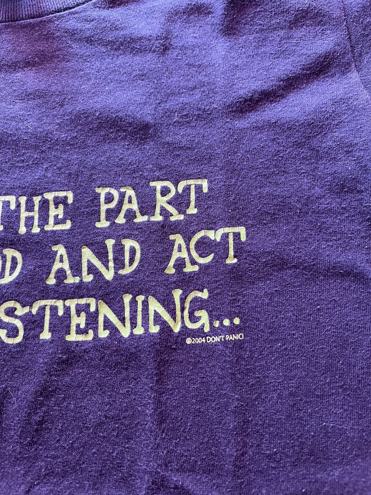 Band Tees × Vintage Vintage 2004 Don’t Panic Band Tee Size US M / EU 48-50 / 2 - 2 Thumbnail