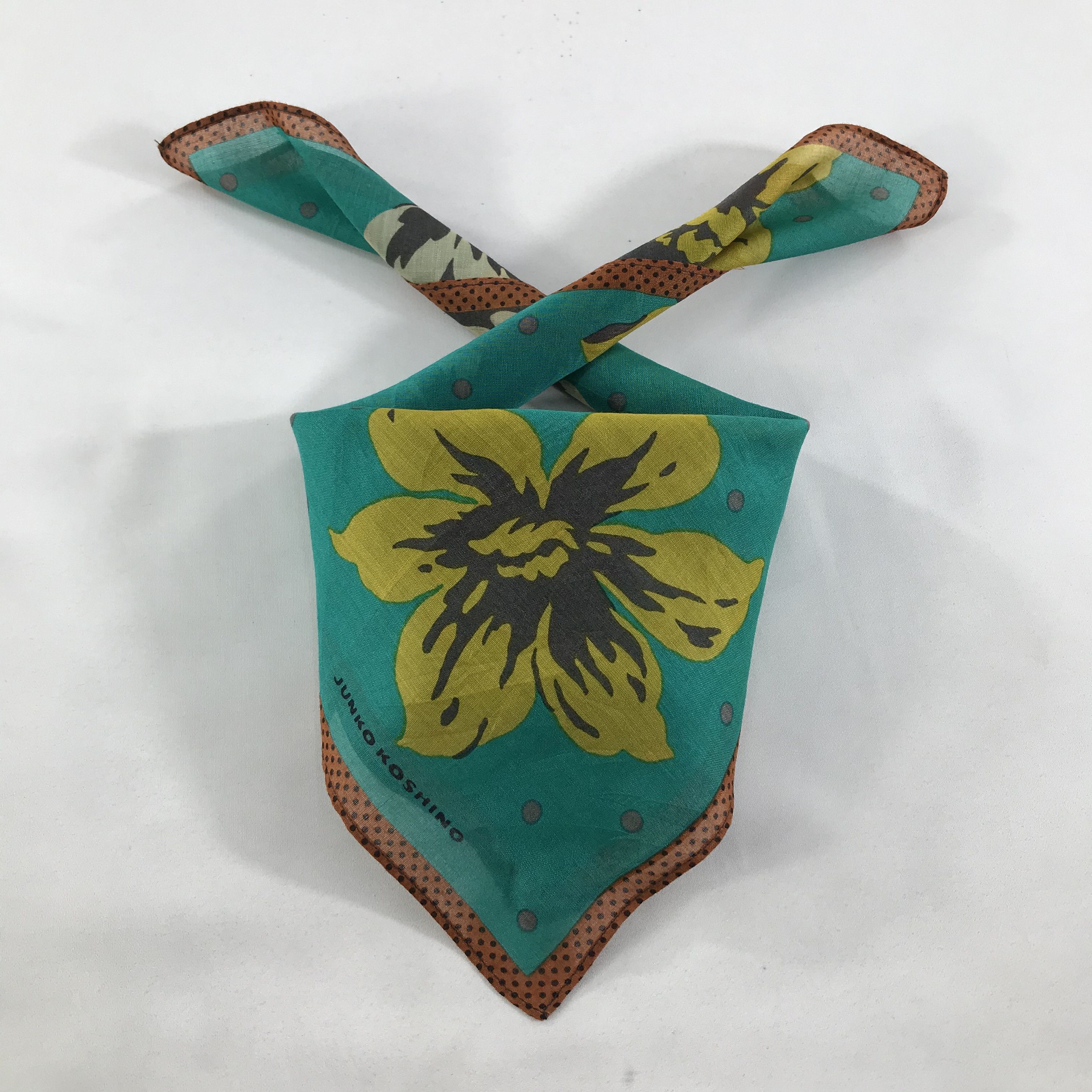 Mr. Junko × Vintage Mr. Junko Bandana / Handkerchief / Neckerchief - S1288 Size ONE SIZE - 3 Thumbnail