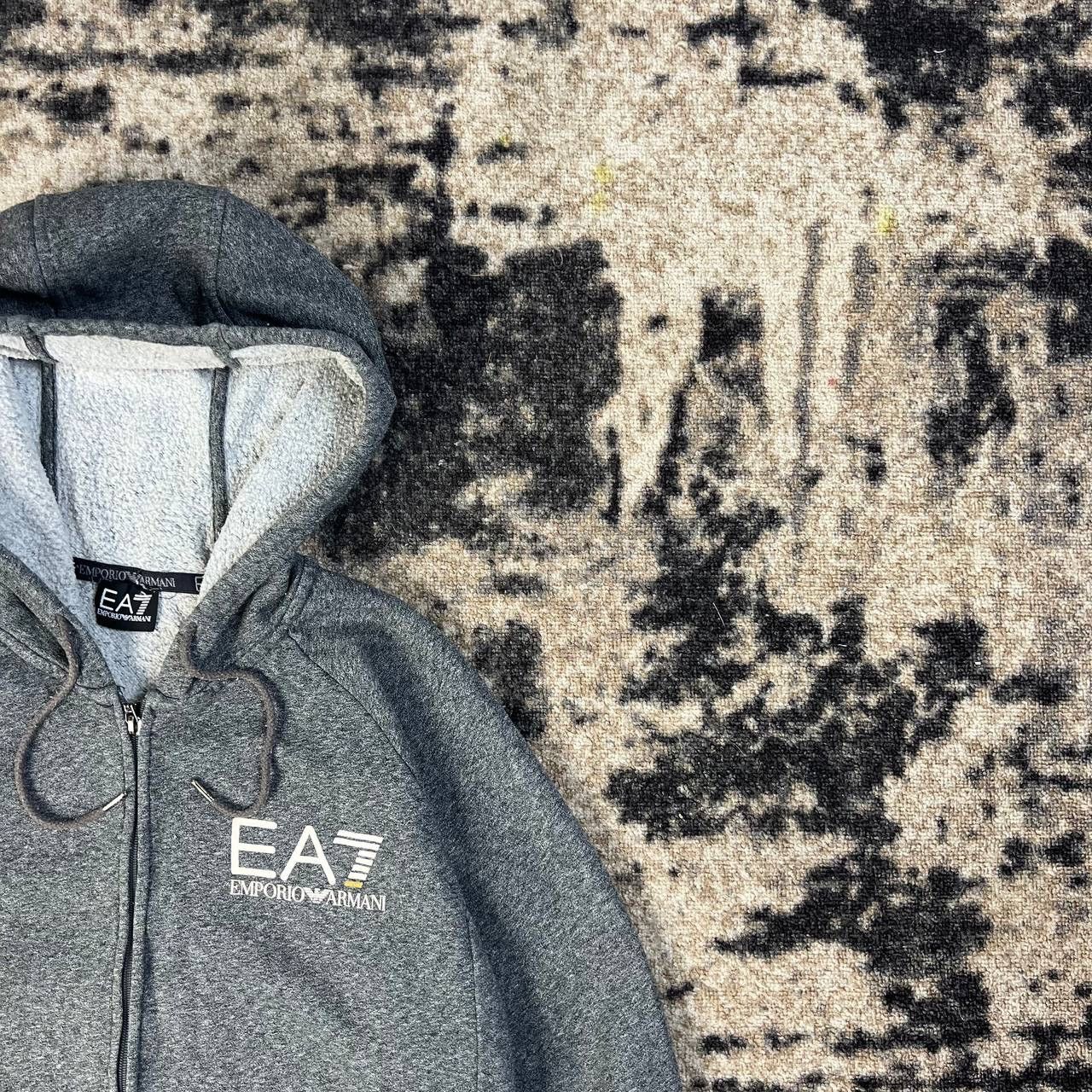 Emporio Armani Emporio Armani Mini Logo Zip Up Hoodie Streetwear Style Size US XL / EU 56 / 4 - 2 Thumbnail
