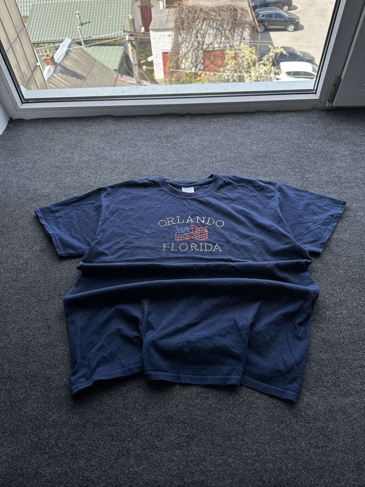 Vintage GRAIL🚨 ORLANDO FLORIDA RARE BIG LOGO TEE Y2K SK8 Size US L / EU 52-54 / 3 - 2 Thumbnail