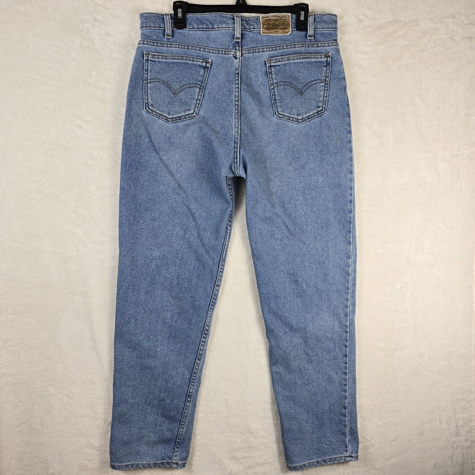 Levi's VTG Levis 540 Jeans Mens 36x32 Relaxed Tapered Made In USA Size US 36 / EU 52 - 2 Thumbnail