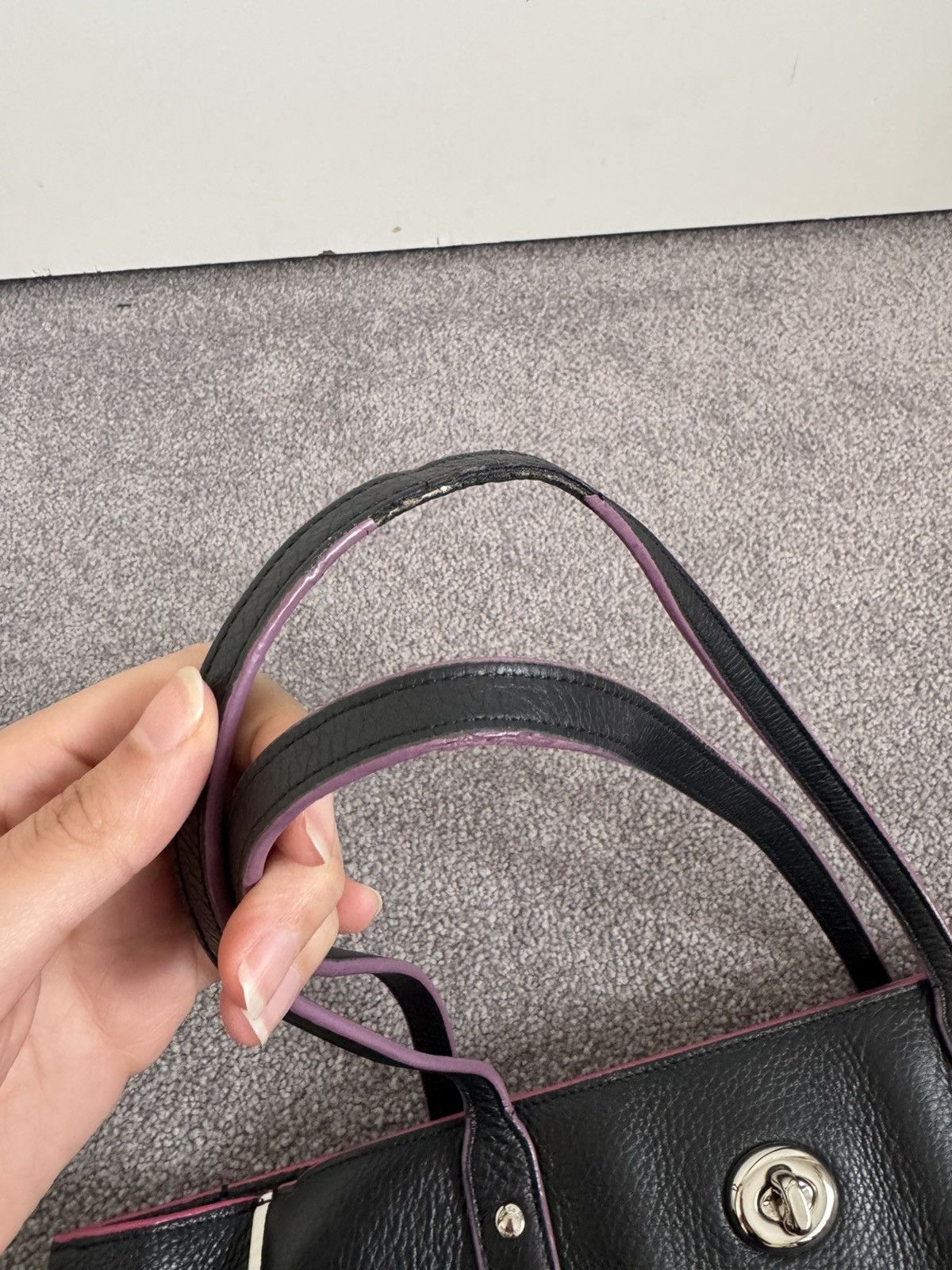 Coach Black leather Coach bag Size ONE SIZE - 4 Thumbnail