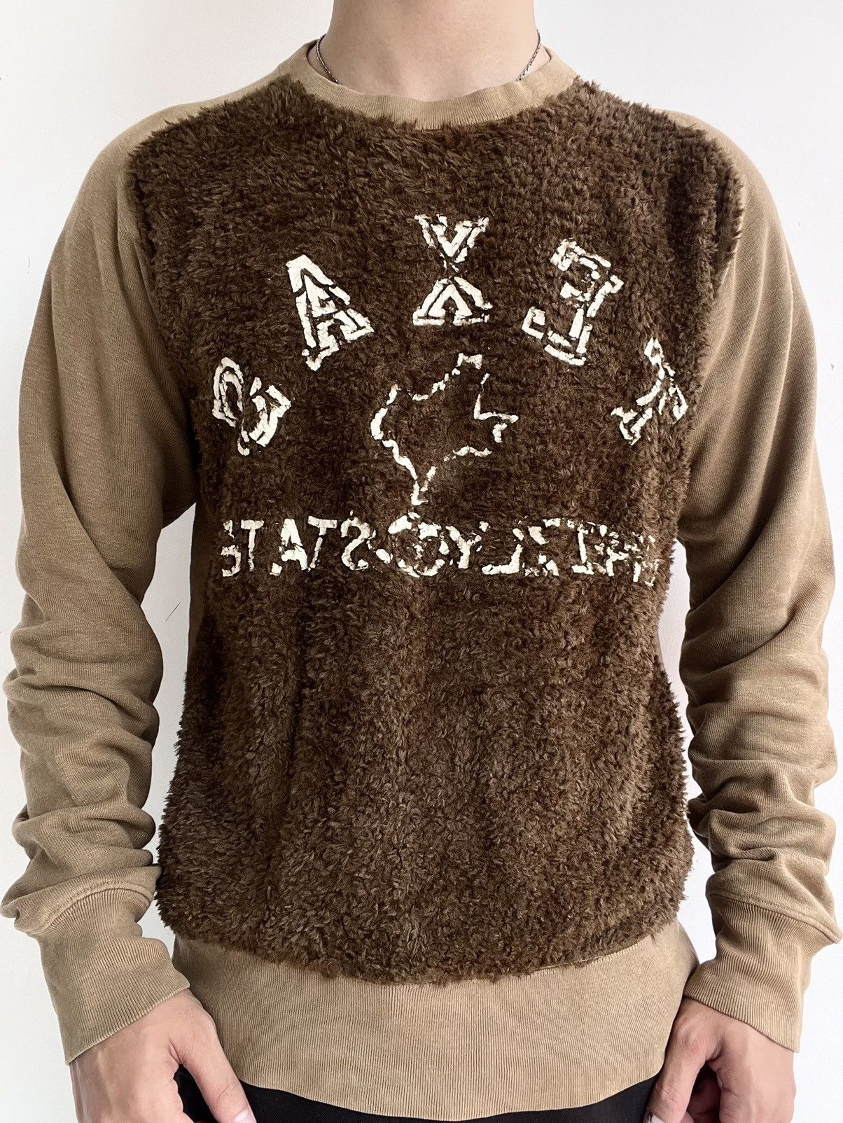Kapital Kapital Texas Grizzly State Fur Sweater Size US M / EU 48-50 / 2 - 1 Thumbnail