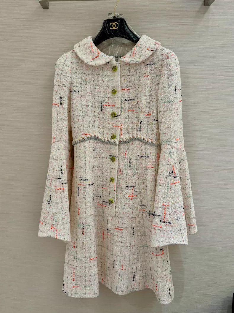 Chanel Chanel Soft tweed coat Size XXS / US 00 / IT 34 - 1 Thumbnail