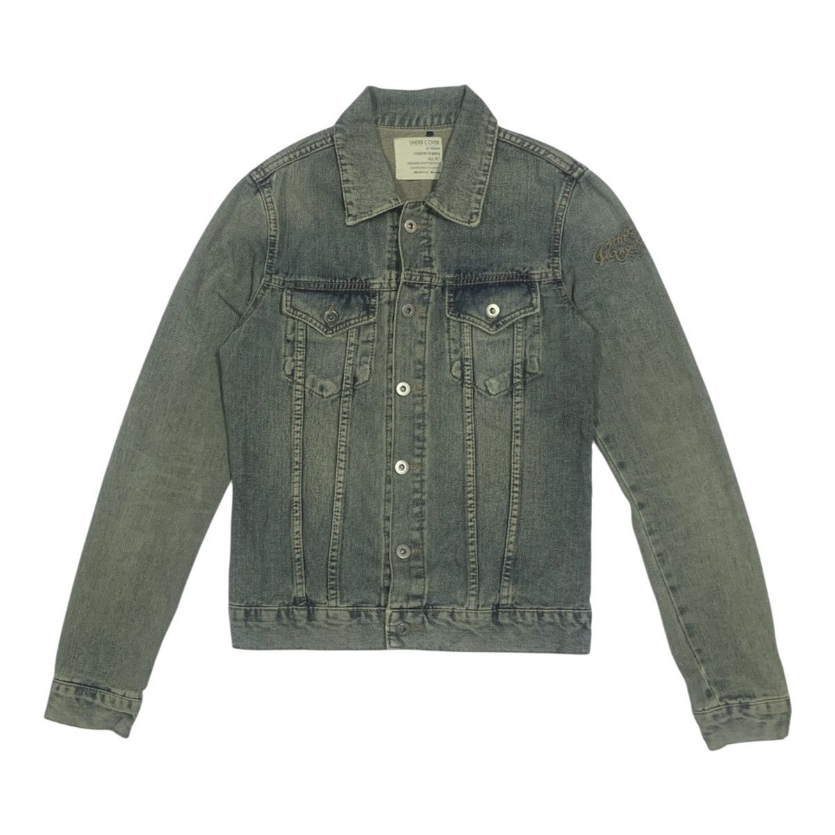 Undercover Vtg Undercover x The Vanquish Washed Denim Jacket Size US S / EU 44-46 / 1 - 1 Thumbnail