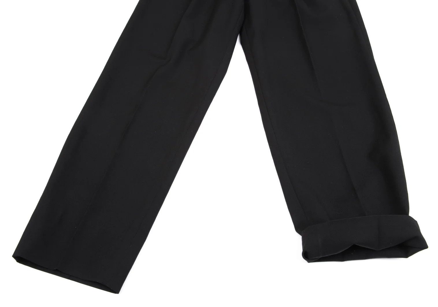 Jean Paul Gaultier Wool Gabardine Trousers in Black, Size 48 Size US 32 / EU 48 - 8 Thumbnail