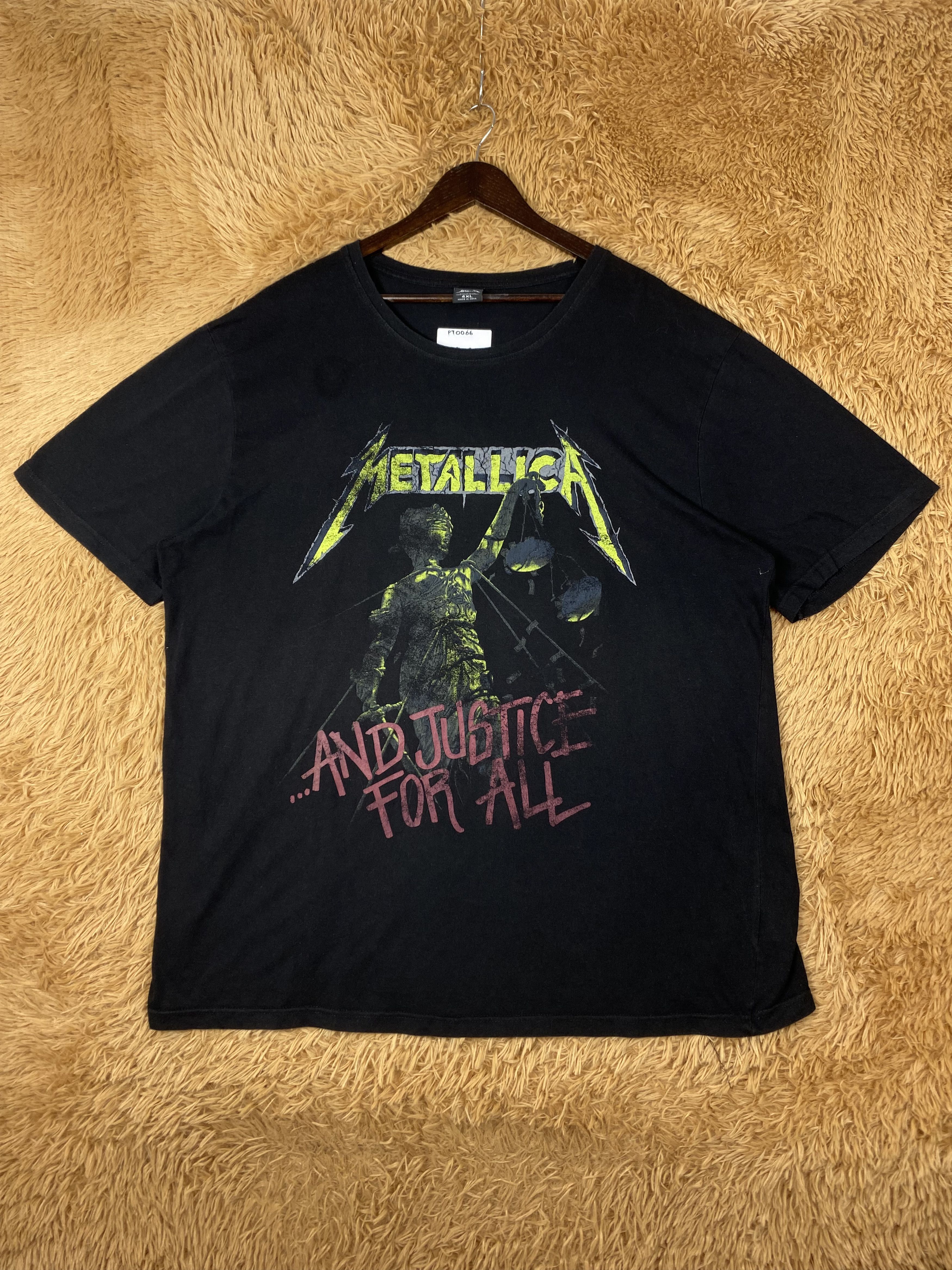 Metallica Vintage Metallica Short Sleeve T-Shirts PT0066 Size US XXL / EU 58 / 5 - 1 Thumbnail