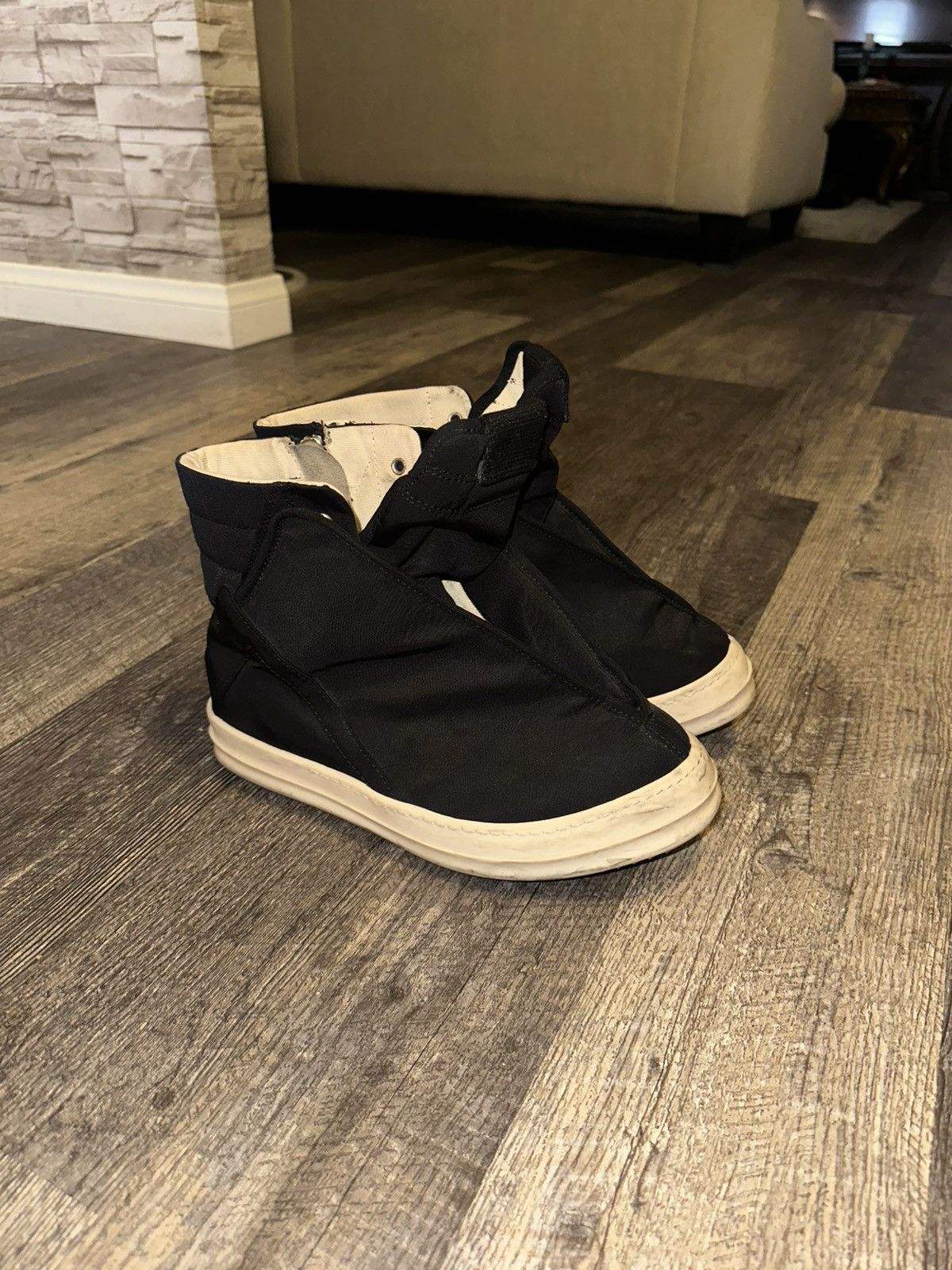 Rick Owens DRKSHDW Turbo Basket Hoof Dunks