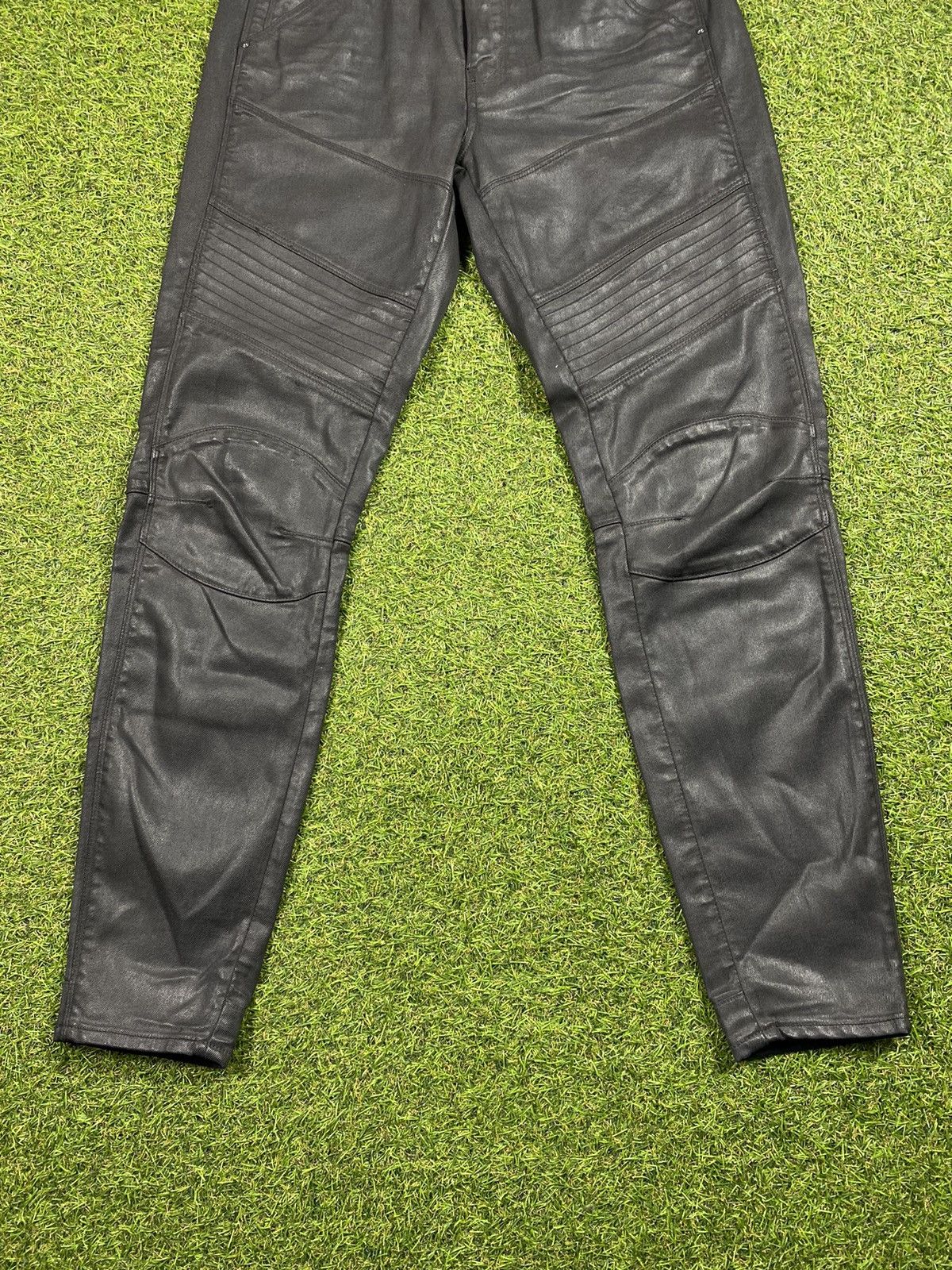 G-Star × Vintage Vintage 90s G Star raw waxed jeans 5620 Mid Skinny Size 30" / US 8 / IT 44 - 3 Thumbnail