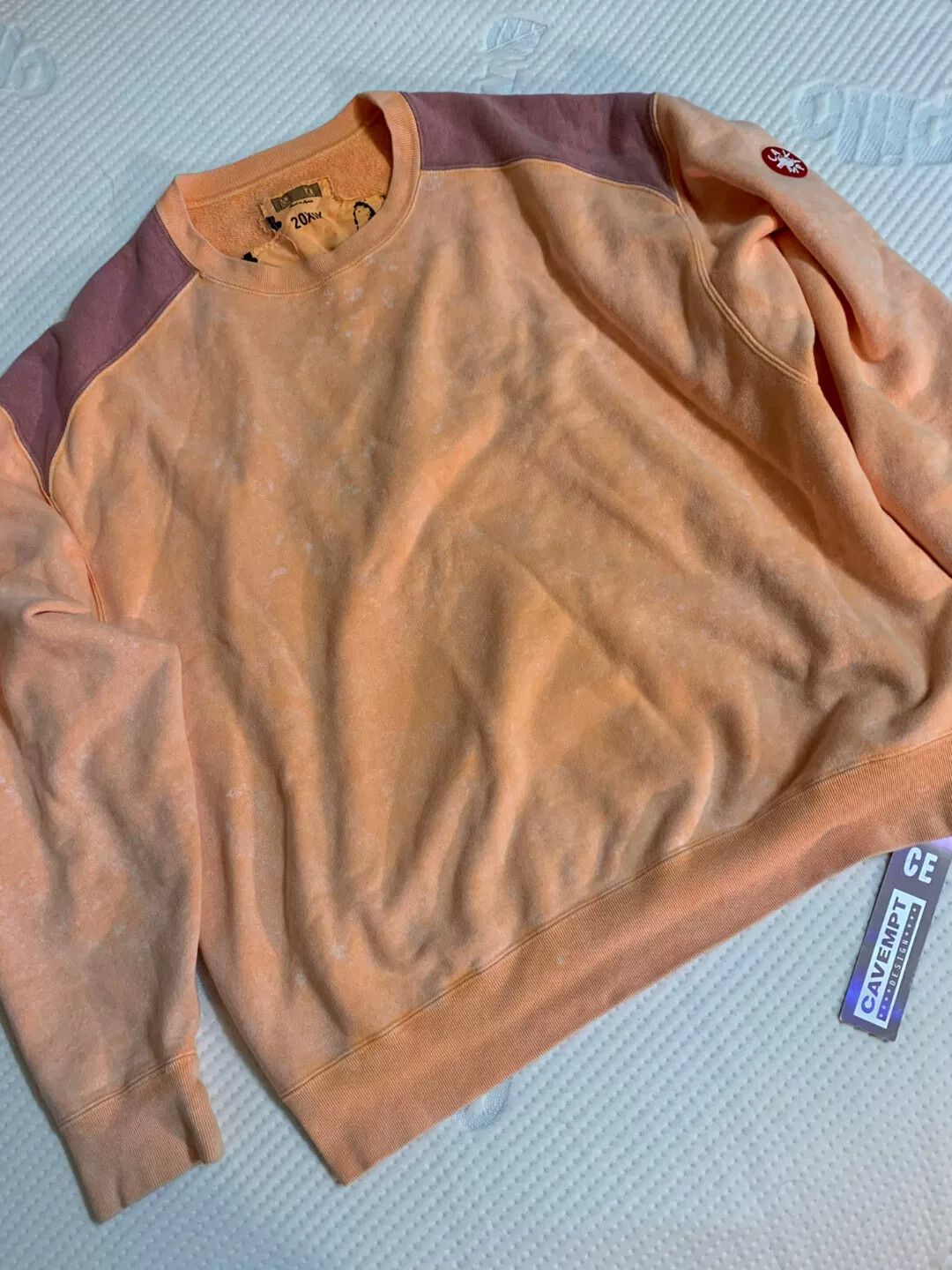 Cav Empt Cav Empt Overdyed Panel Crewneck Sweatshirt Size US L / EU 52-54 / 3 - 1 Thumbnail