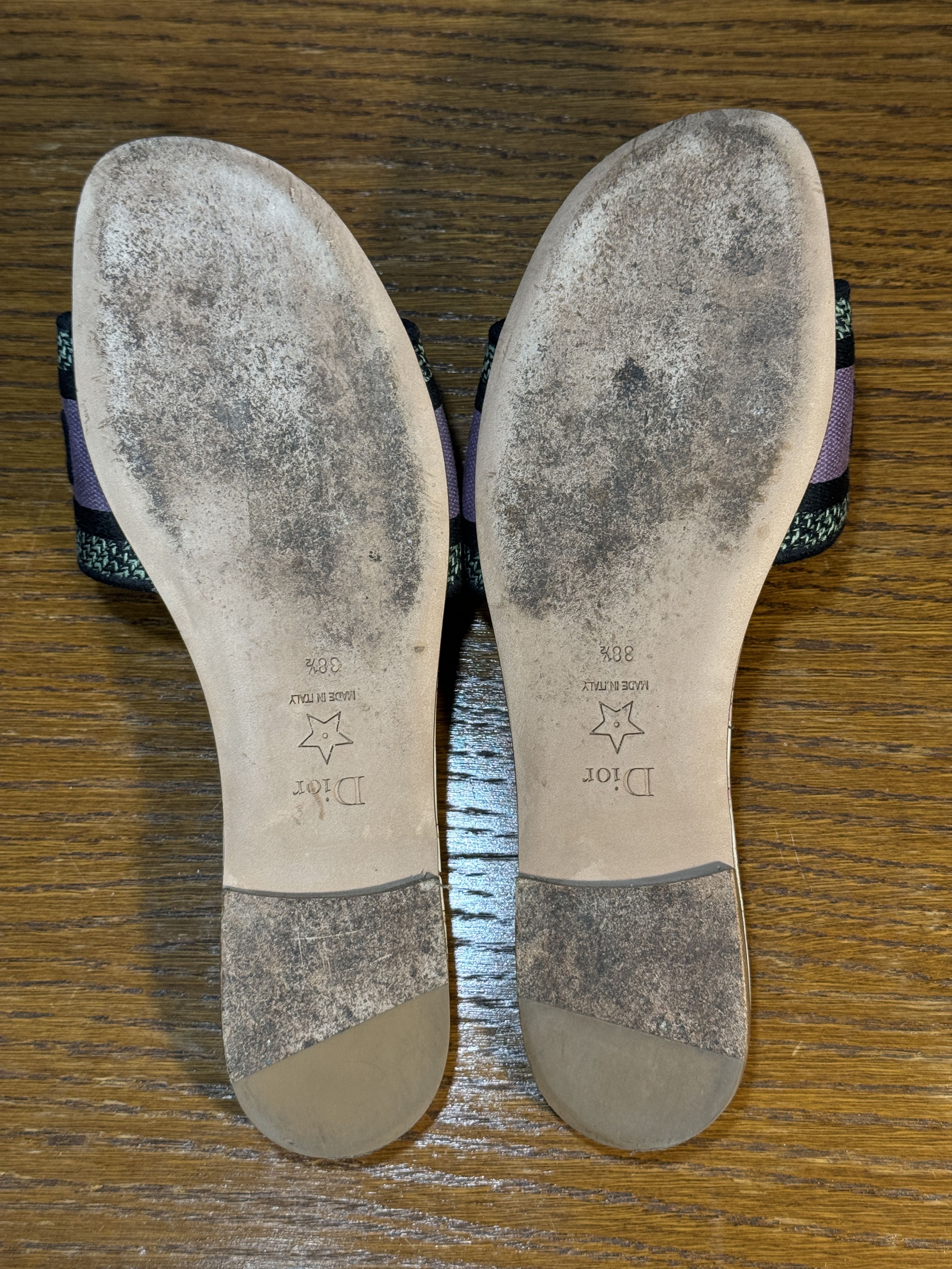 Dior Dior Dway slides Plan de Paris embroidery Size US 8 / IT 38 - 6 Thumbnail