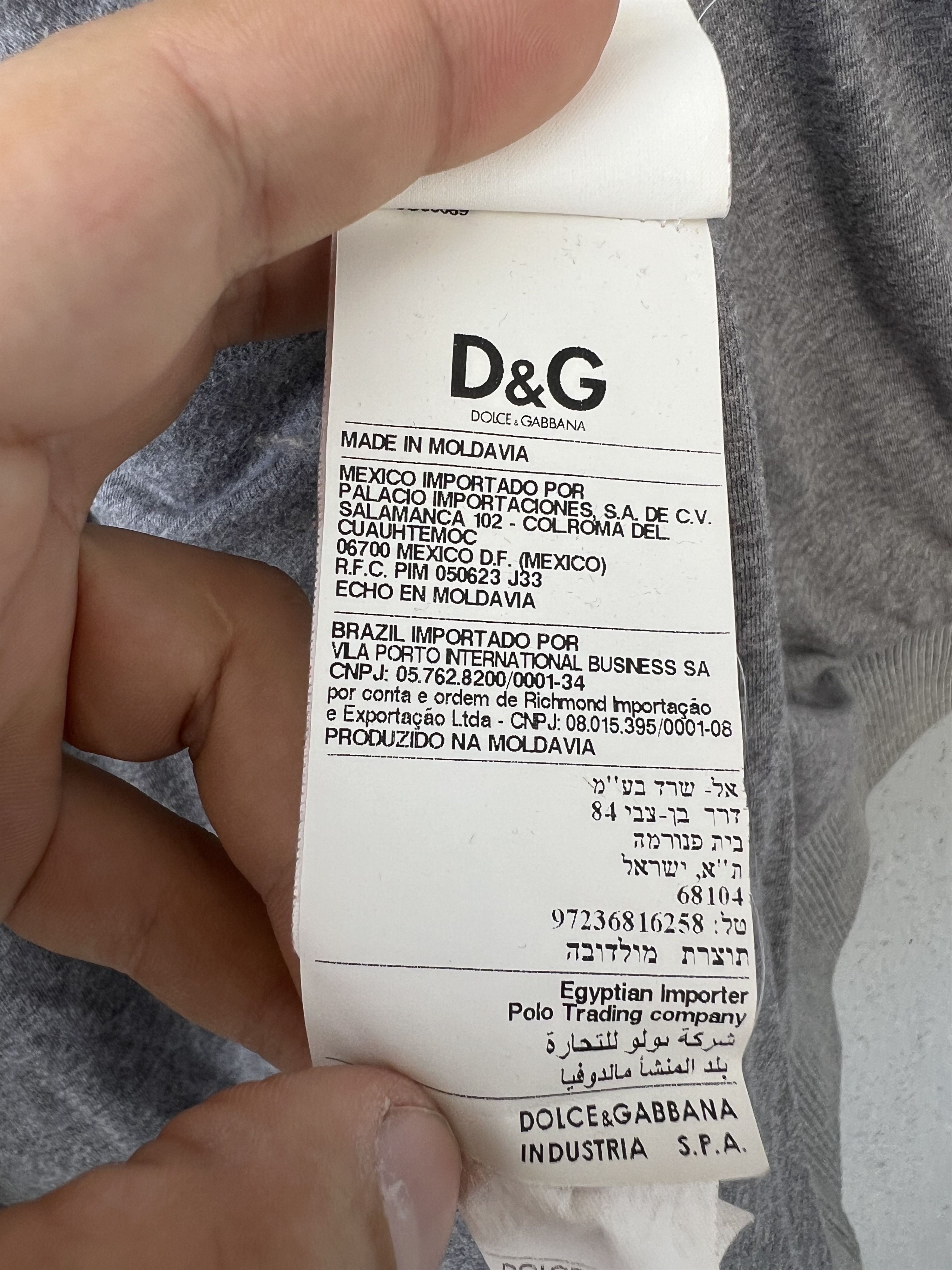 Dolce & Gabbana × Vintage Vintage Dolce & Gabbana Zip Hoodie Jacket 52 Size US L / EU 52-54 / 3 - 7 Thumbnail
