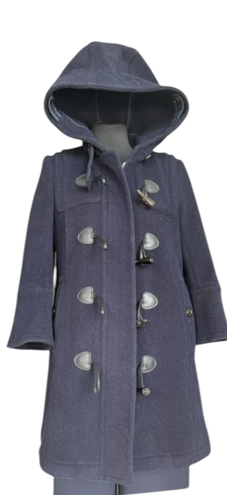 Burberry Coat Burberry Wool Size S / US 4 / IT 40 - 2 Thumbnail