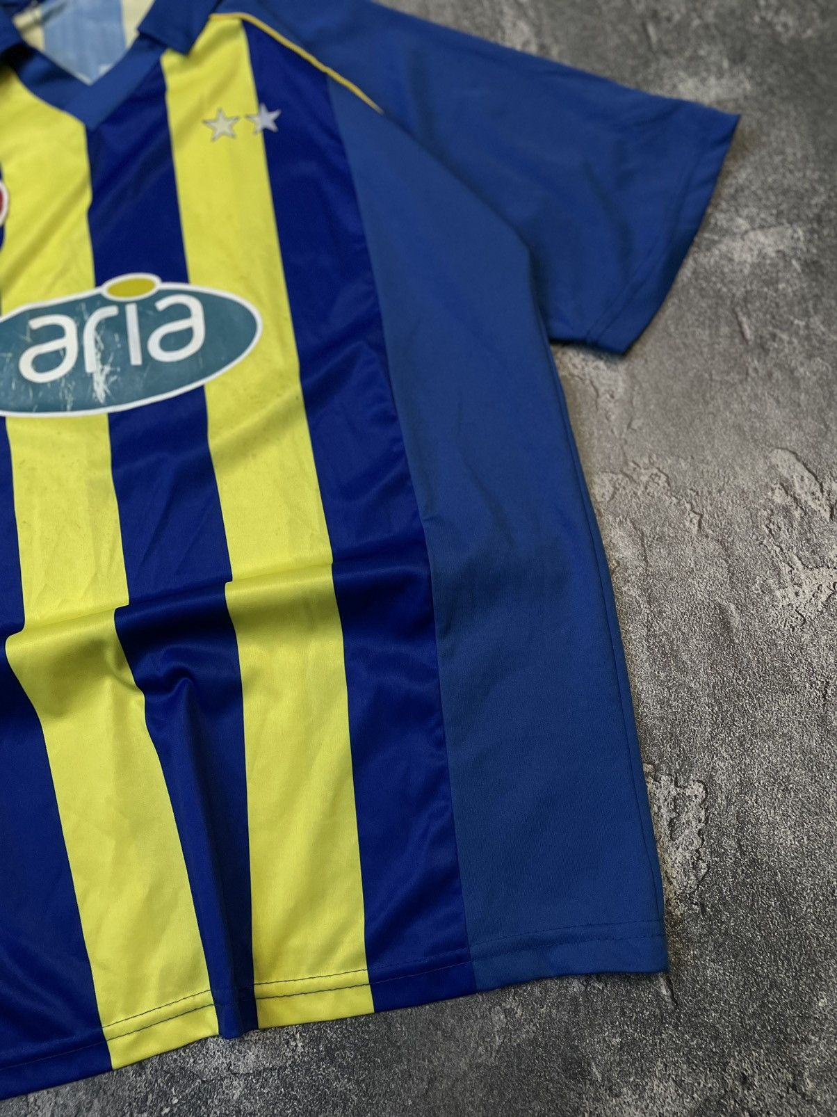 Vintage Fenerbahce 10 Tuncay vintage soccer jersey Size US M / EU 48-50 / 2 - 3 Thumbnail