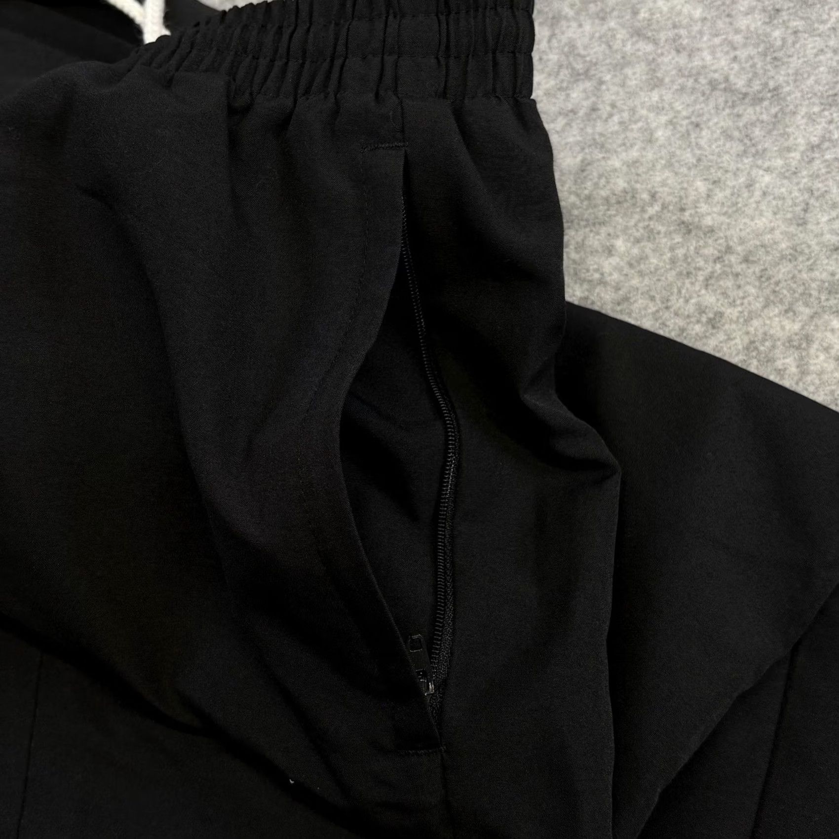 Adidas Adidas Track Pants Medium Mens Black White 2015 Pockets Zip Ankle Size US 31 - 5 Thumbnail