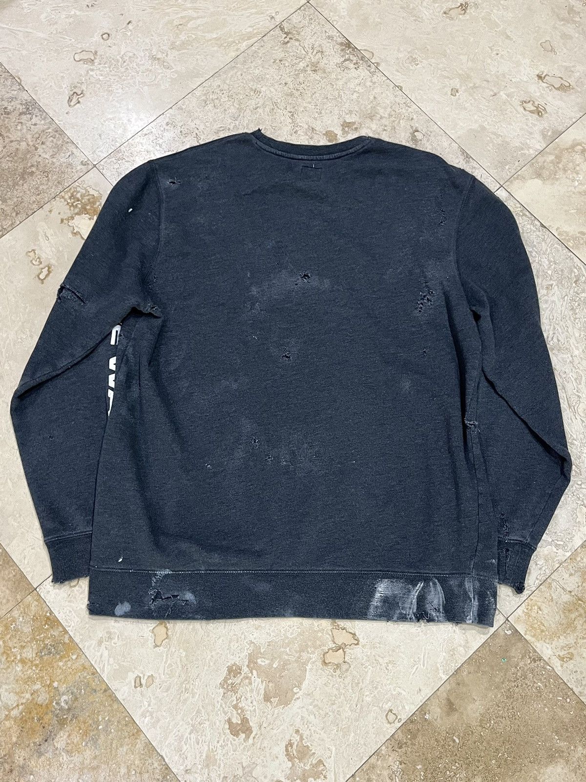 Vans × Vintage Y2K Thrashed Vans Sweatshirt Size US XL / EU 56 / 4 - 7 Thumbnail