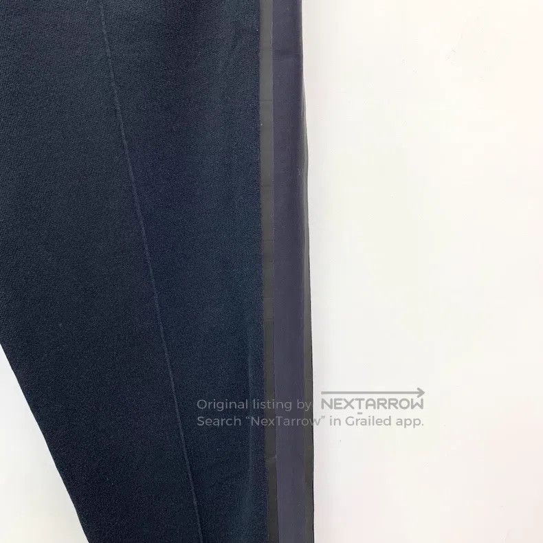 Prada Prada Size L Black logo letter logo cotton casual trousers Size US 33 - 4 Thumbnail