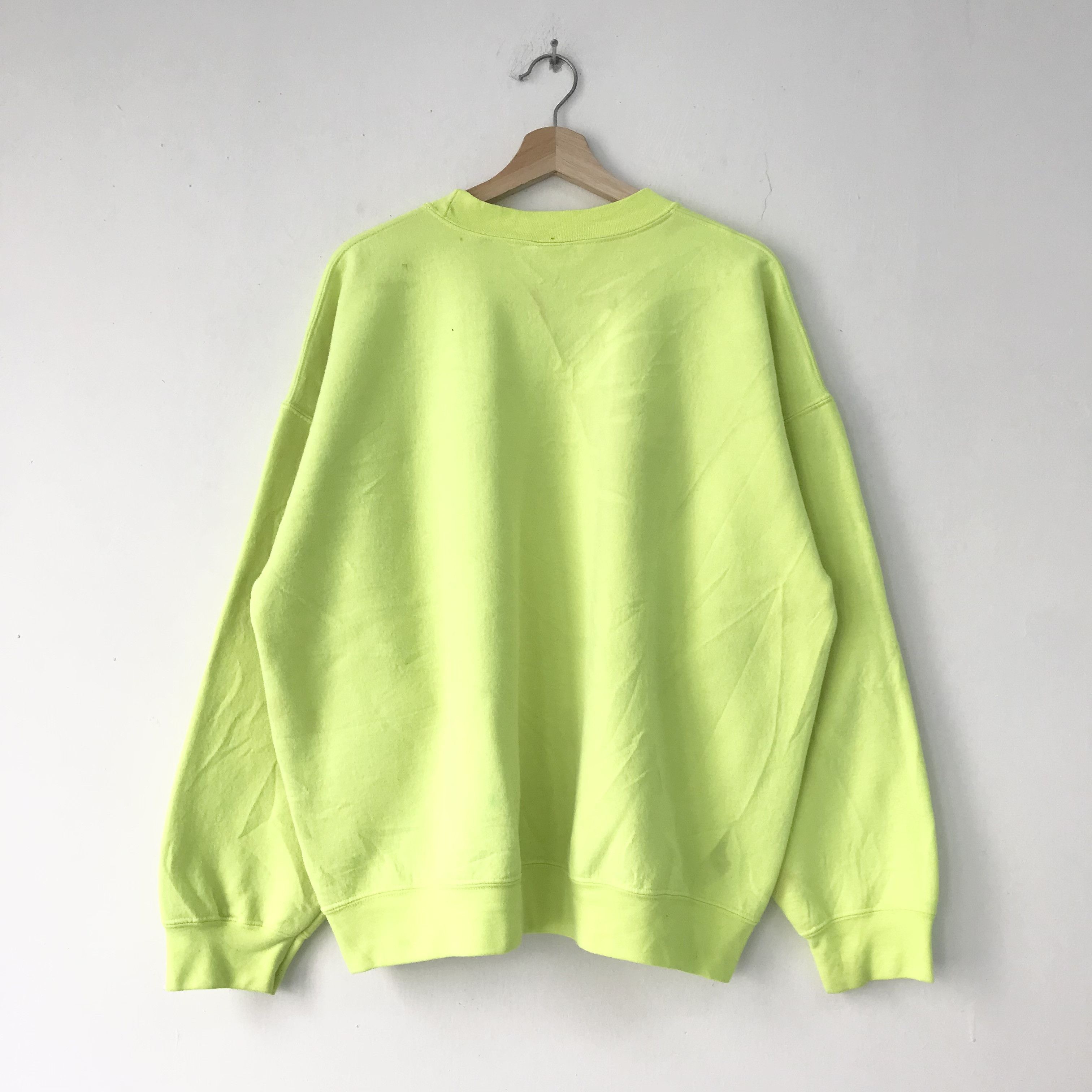 Vintage Vintage Las Vegas Usa Green Sweatshirt - 428 Size US XL / EU 56 / 4 - 2 Thumbnail