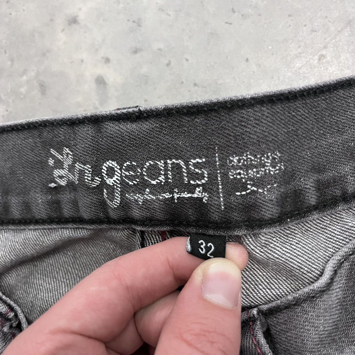 LRG × Vintage Vintage Y2K LRG Black and Gray Baggy Denim Jeans skater 32" Size US 32 / EU 48 - 9 Thumbnail