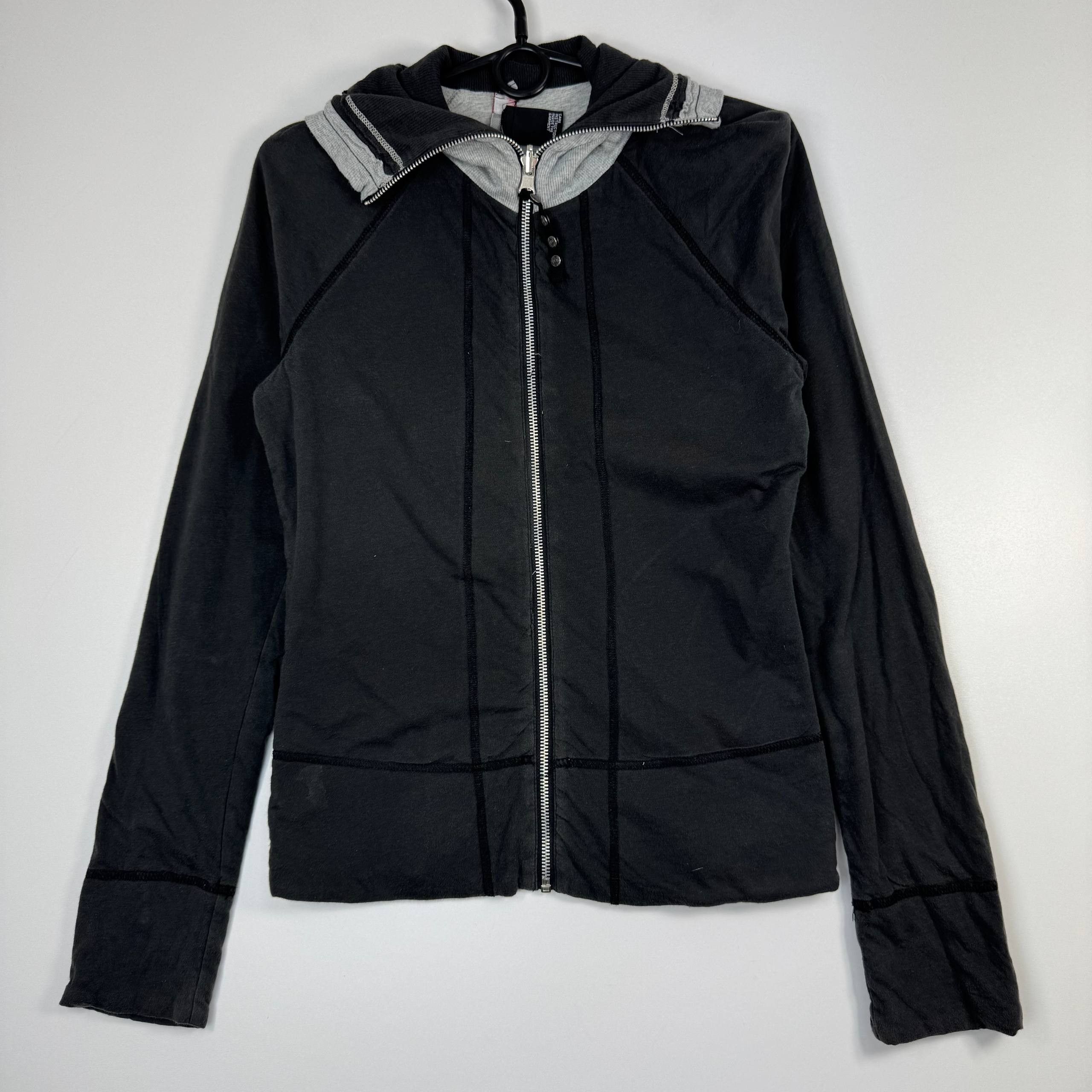 Diesel Diesel Full Zip Hoodie Black Grey Womens Size M Size M / US 6-8 / IT 42-44 - 1 Thumbnail