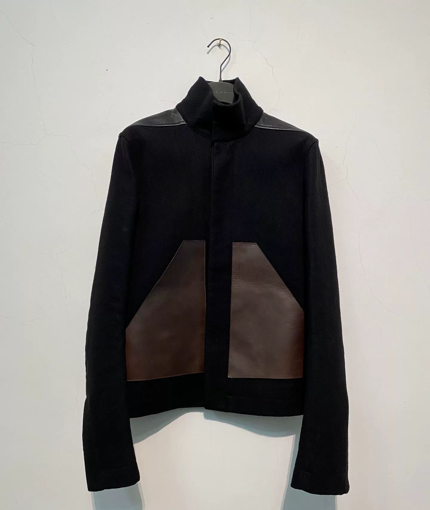 Rick Owens Rick Owens 11FW LIMO Wool Leather Jacket Size US M / EU 48-50 / 2 - 1 Thumbnail