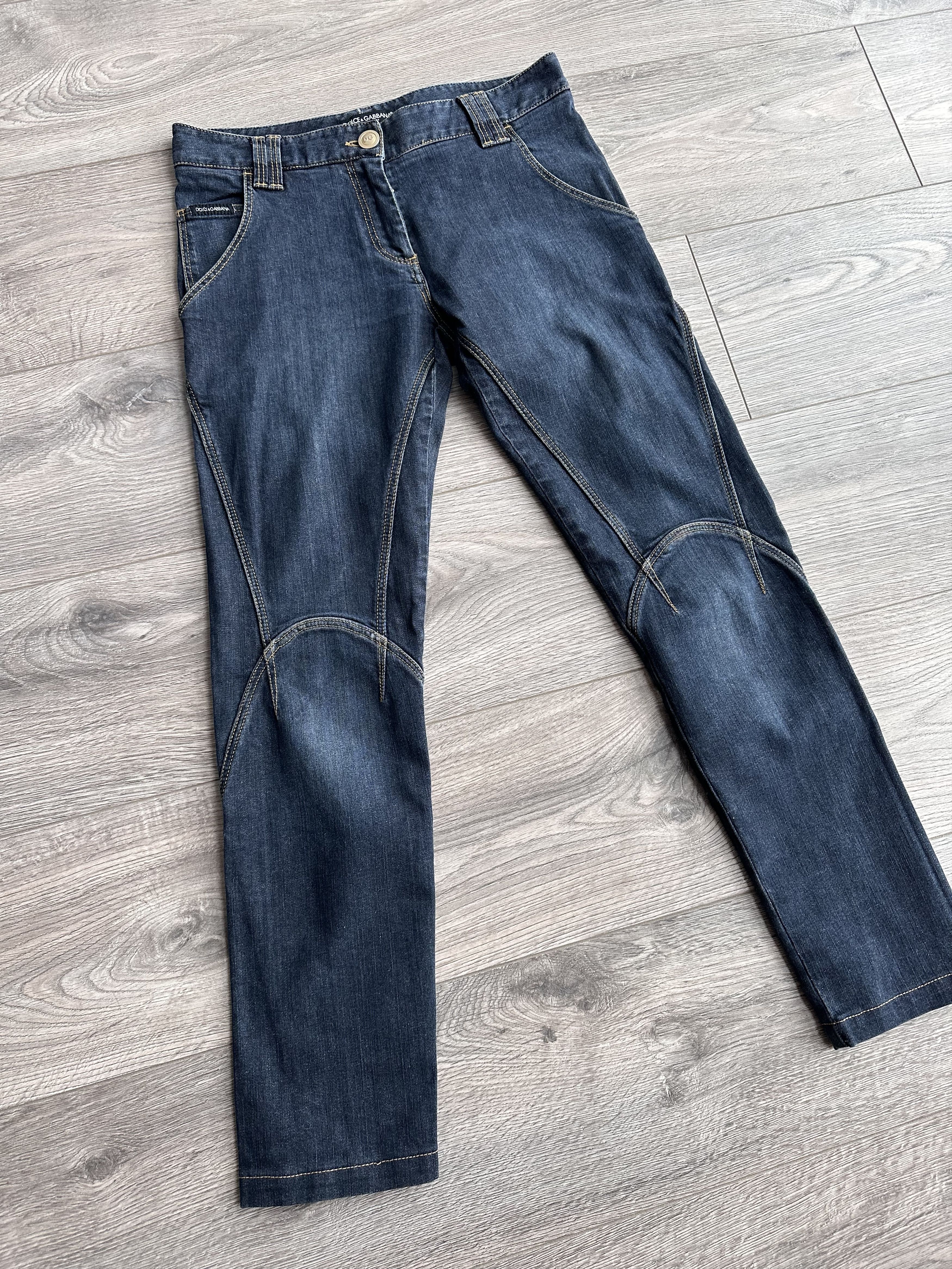 Dolce & Gabbana Dolce & Gabbana Vintage Jeans Size 26" / US 2 / IT 38 - 2 Thumbnail