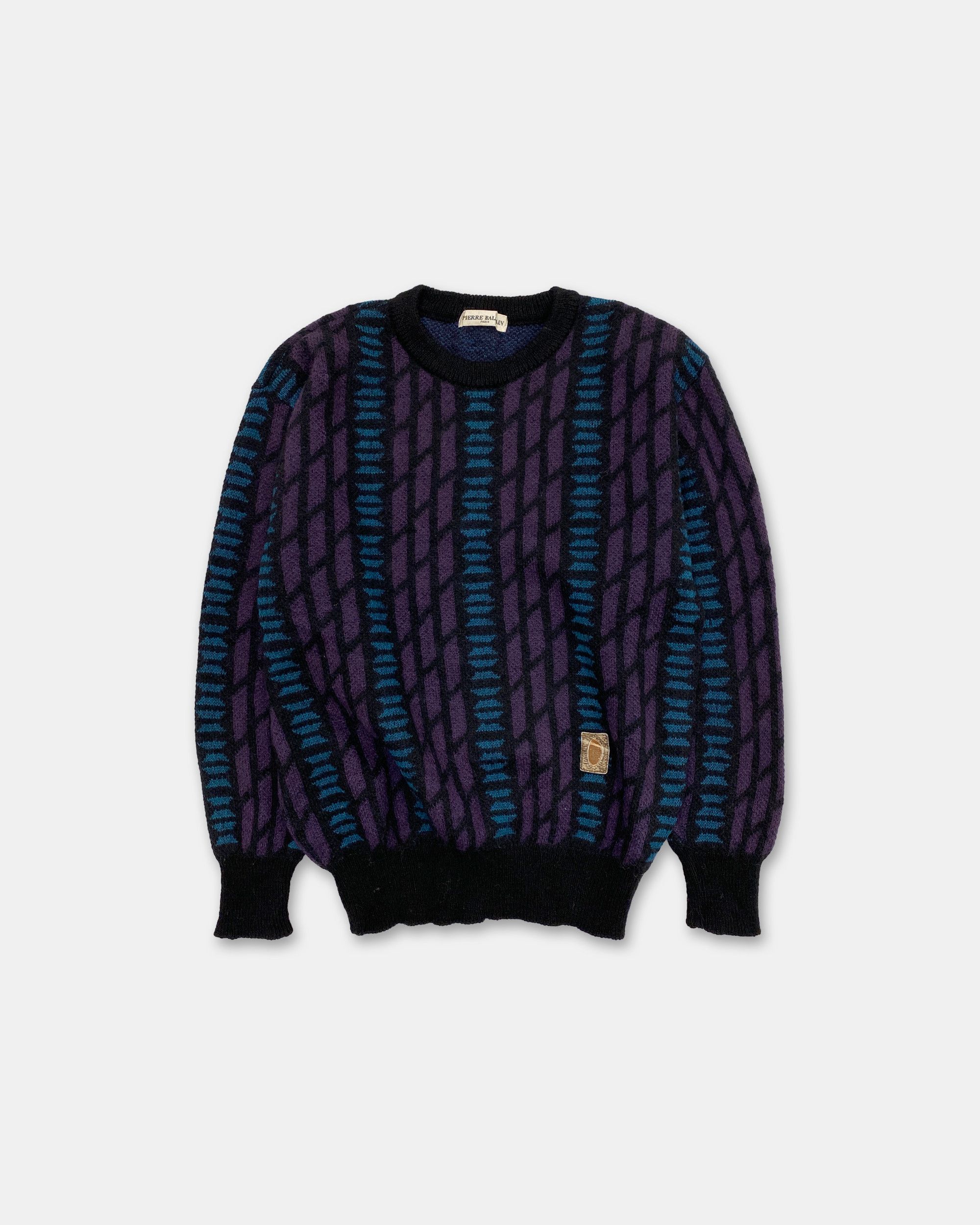Balmain 1990s Knit Sweater Size US M / EU 48-50 / 2 - 2 Thumbnail