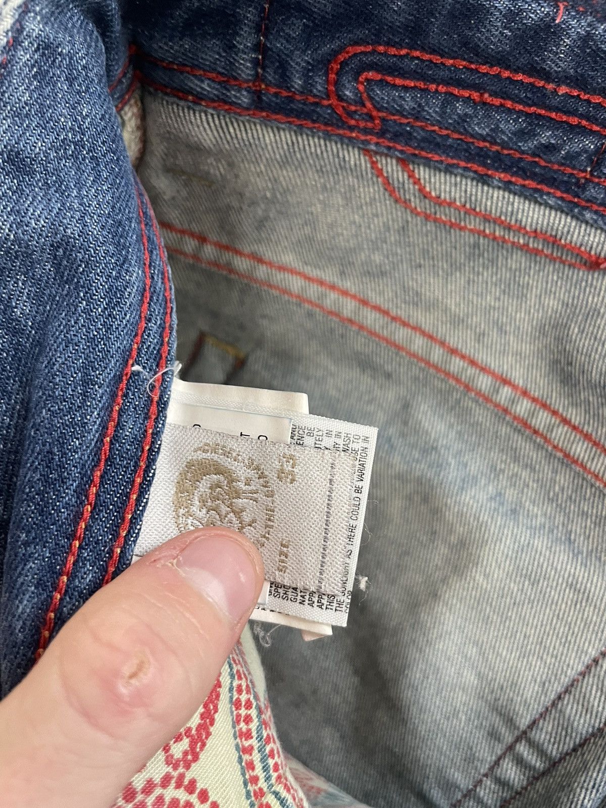 Diesel Diesel lugger y2k denim jeans Size US 33 - 4 Thumbnail