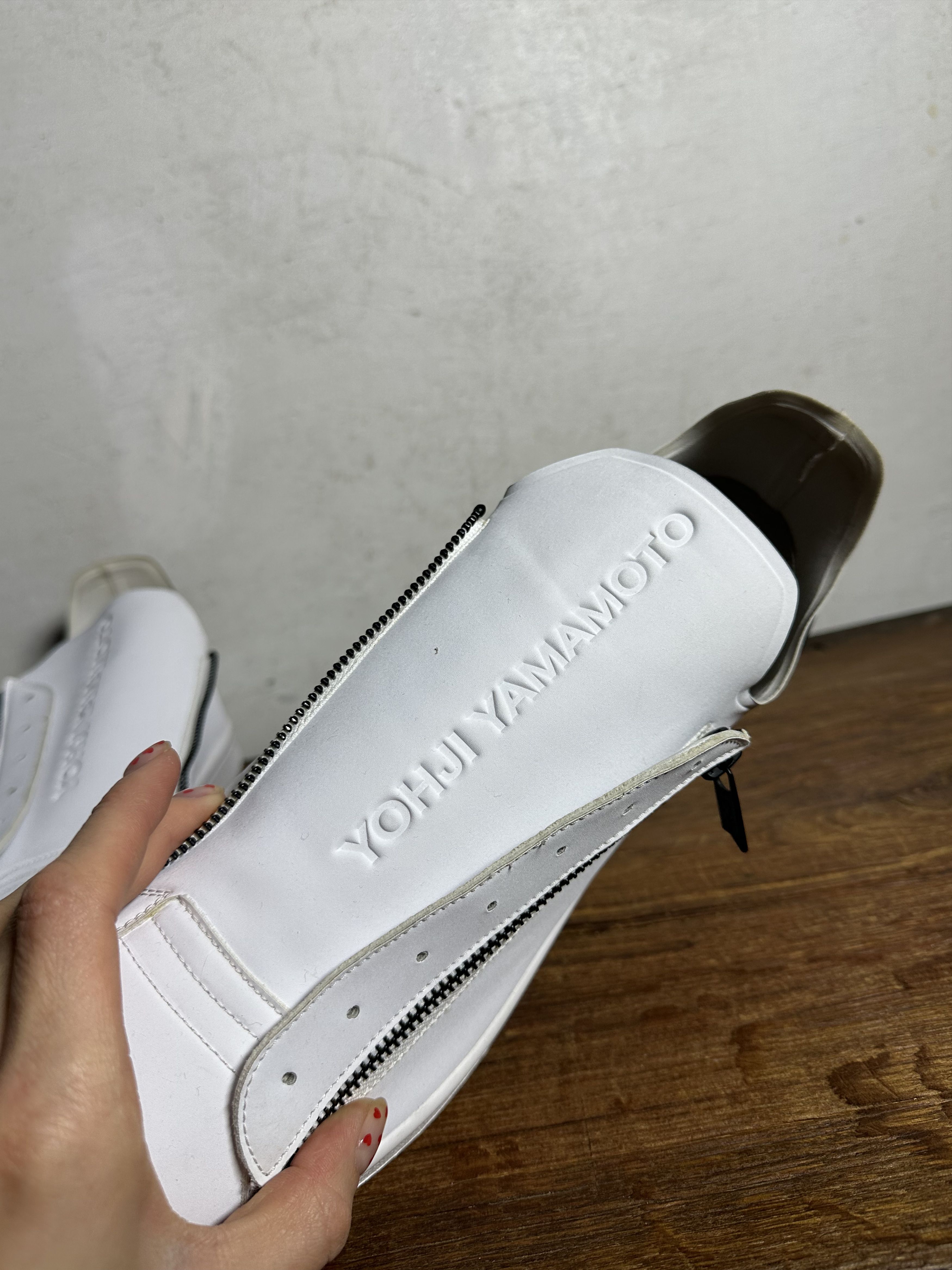 Y-3 Adidas Y-3 Stan Smith Zip Sneakers Size US 10.5 / EU 43-44 - 8 Thumbnail
