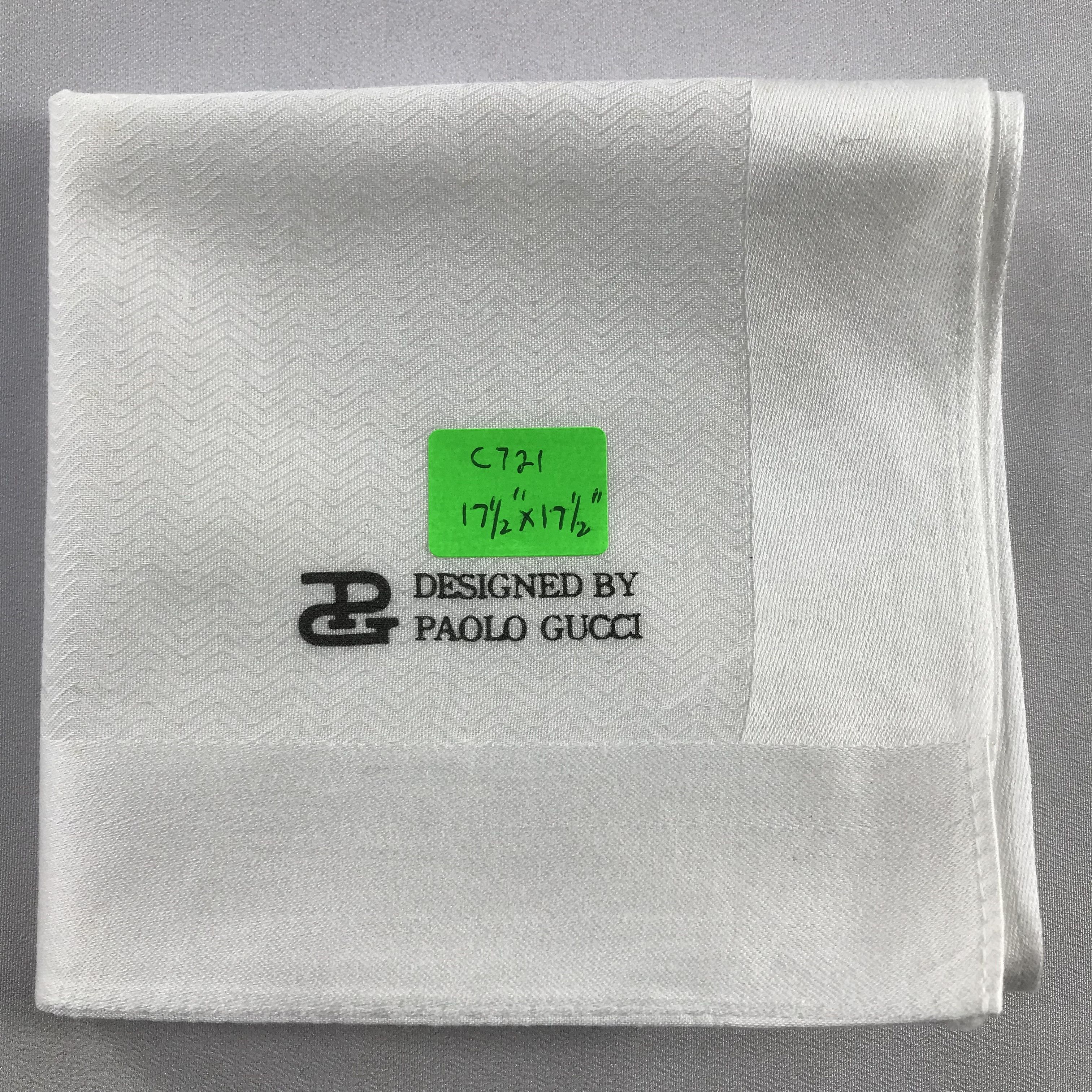 Paolo Gucci Paolo Gucci Handkerchief / Bandana / Neckerchief C721 Size ONE SIZE - 7 Thumbnail