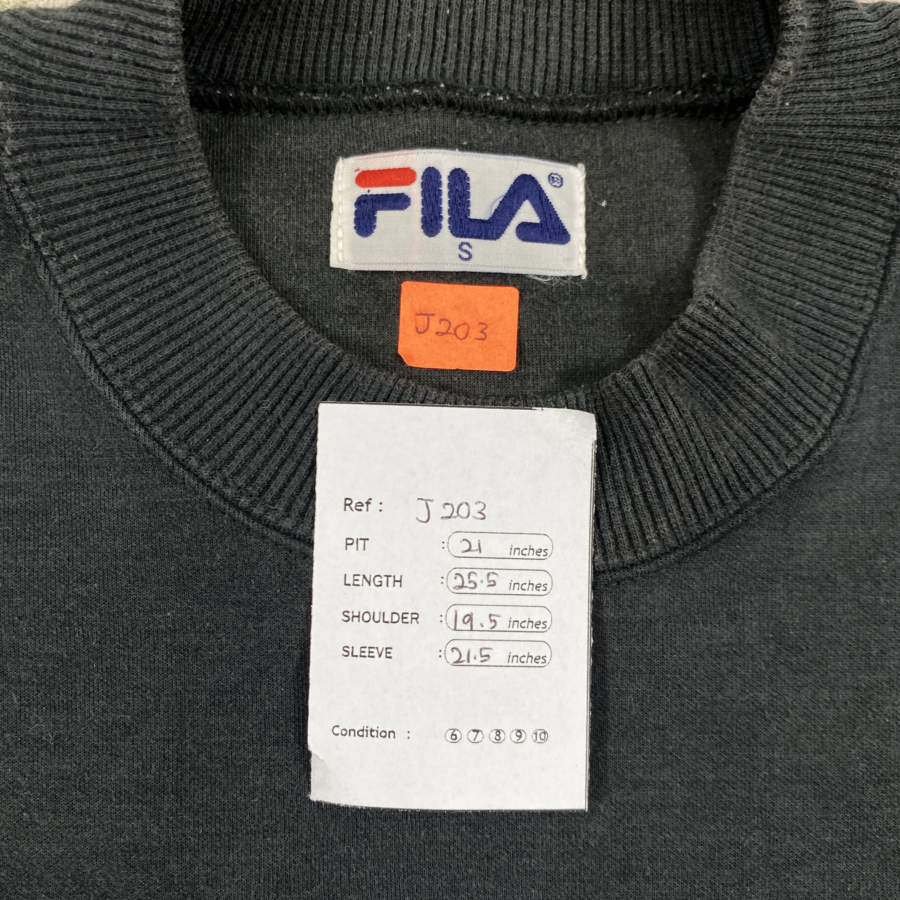 Japanese Brand Vintage Fila Big Logo Sweatshirt Jacket- J203 Size US M / EU 48-50 / 2 - 4 Thumbnail