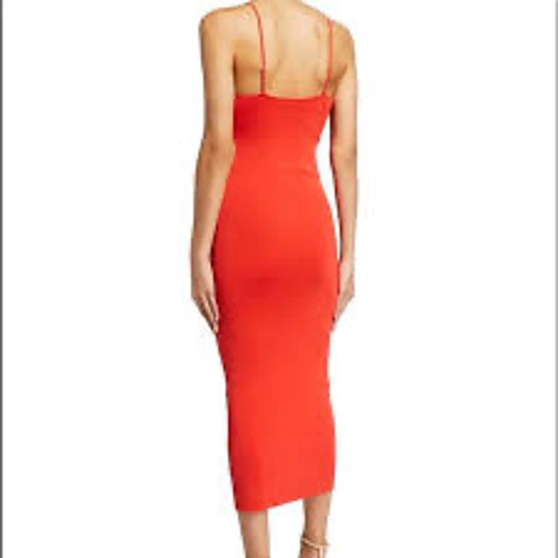 & Other Stories A.L.C. Aubrey Midi Bodycon Dress, Orange color Size M / US 6-8 / IT 42-44 - 2 Thumbnail