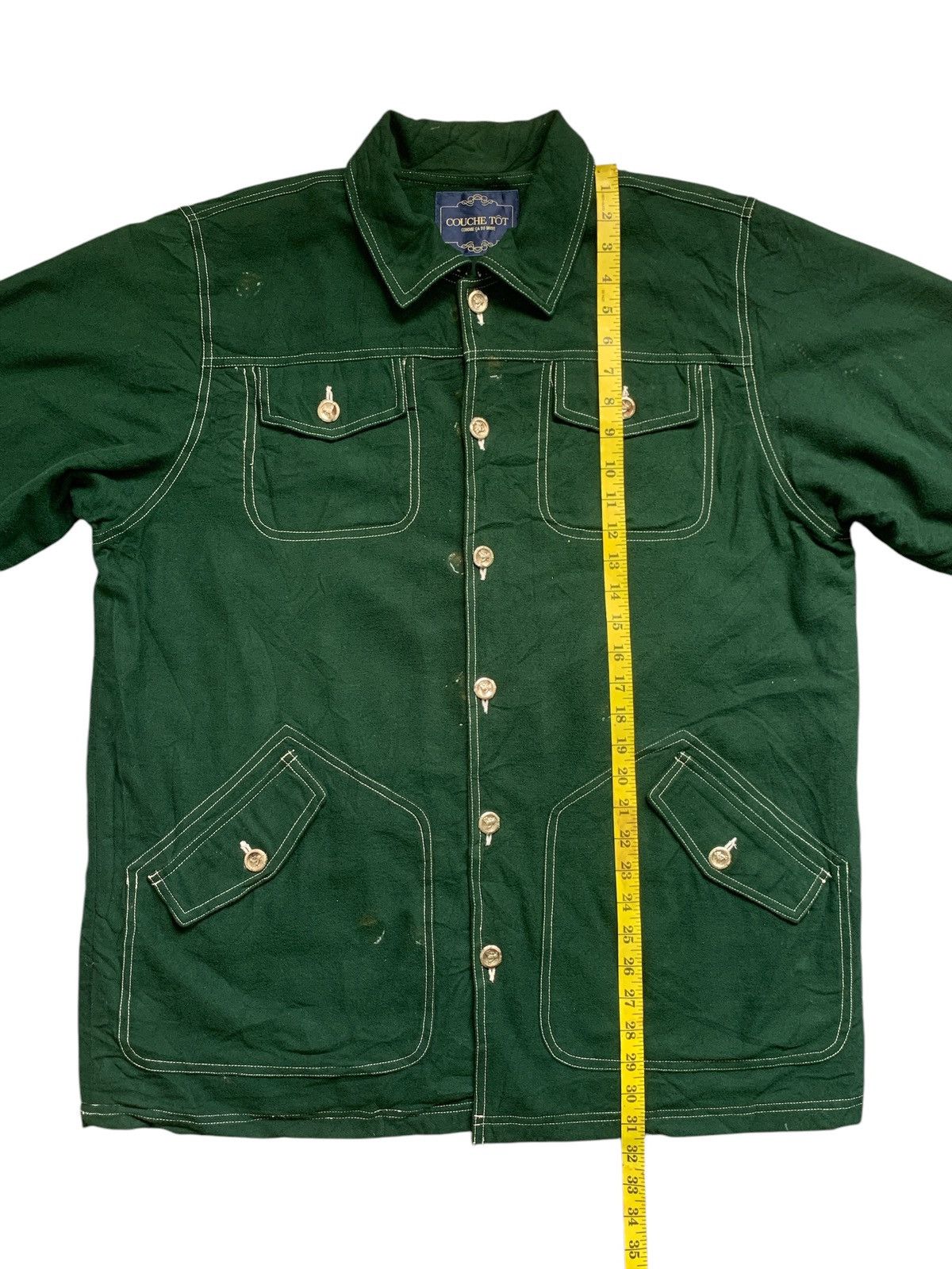 Japanese Brand × Vintage Rare Design Vintage Couche Tot Comme Ca Du Mode Jackets Size US L / EU 52-54 / 3 - 9 Thumbnail
