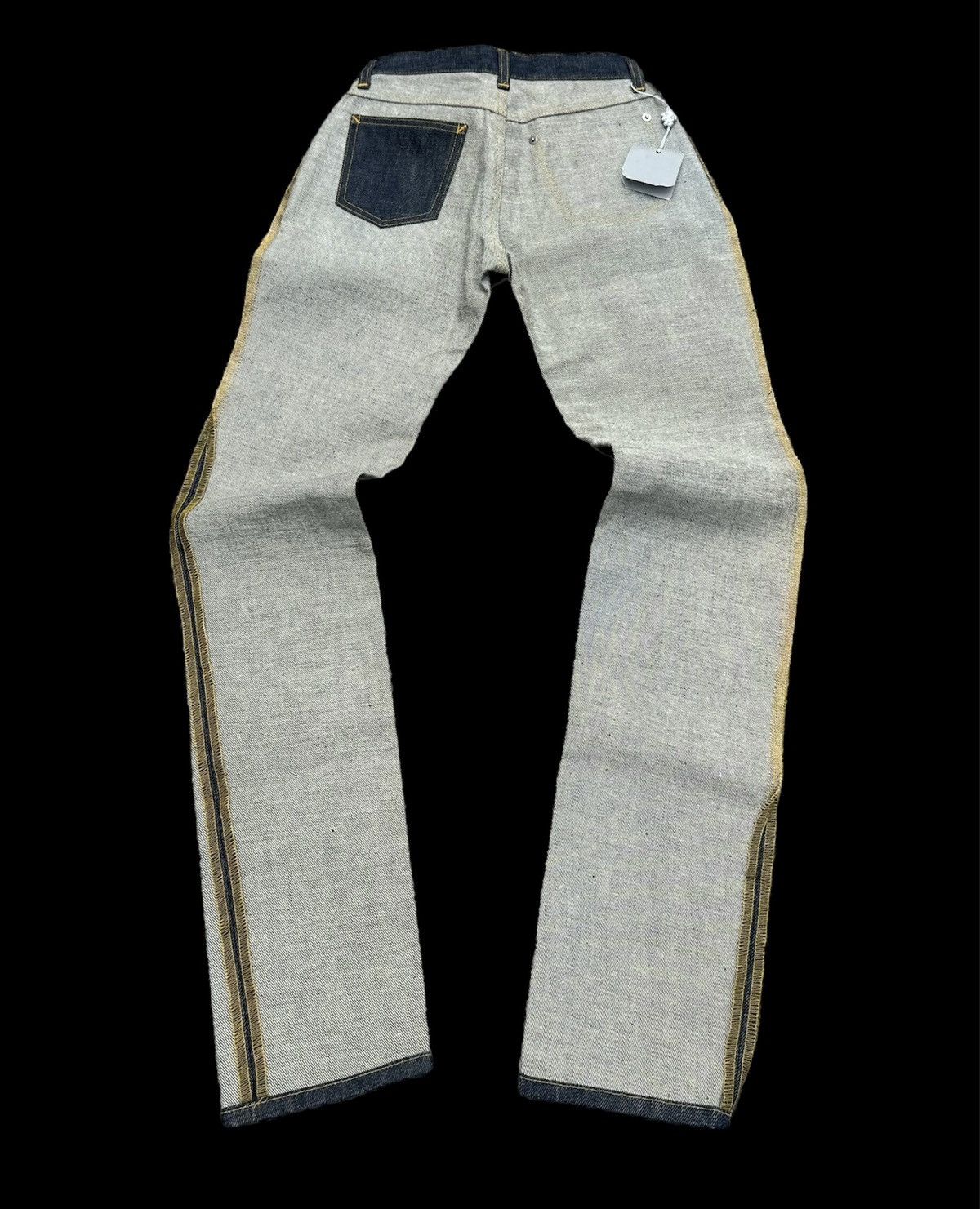 Takahiromiyashita The Soloist. *NWT* Number (N)ine Inside Out Denim Size 23" - 2 Thumbnail